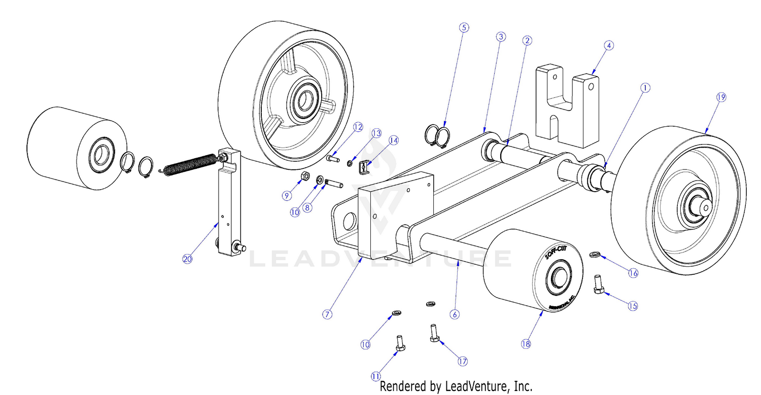 Wheel Carriage Assembly