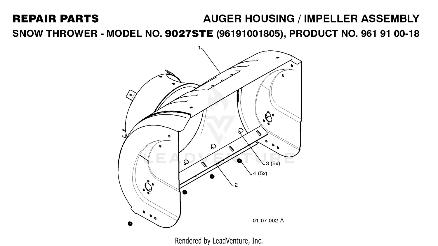 AUGER HOUSING & IMPELLER 2