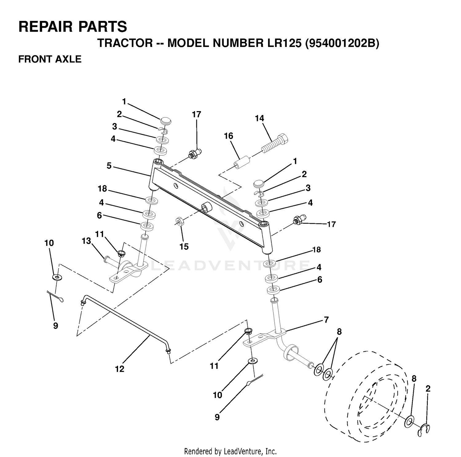 FRONT AXLE