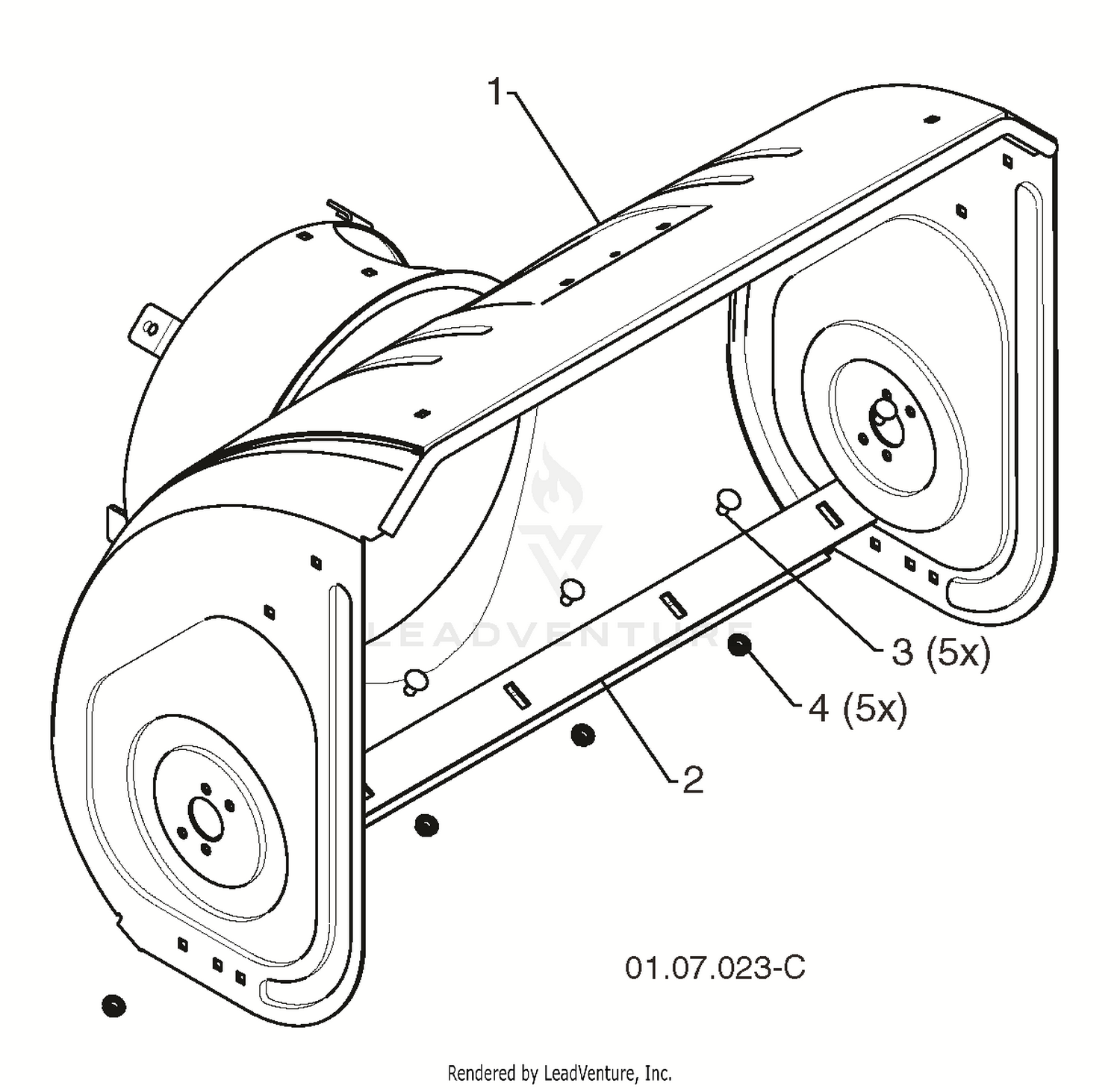 AUGER HOUSING & IMPELLER 7