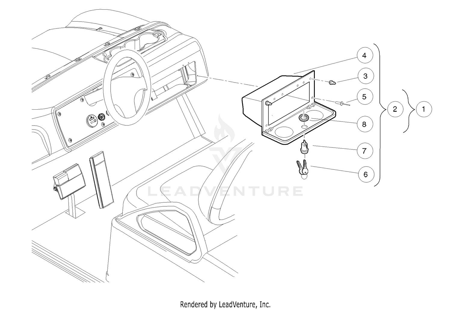 Glove Box - HUV4210-EXP