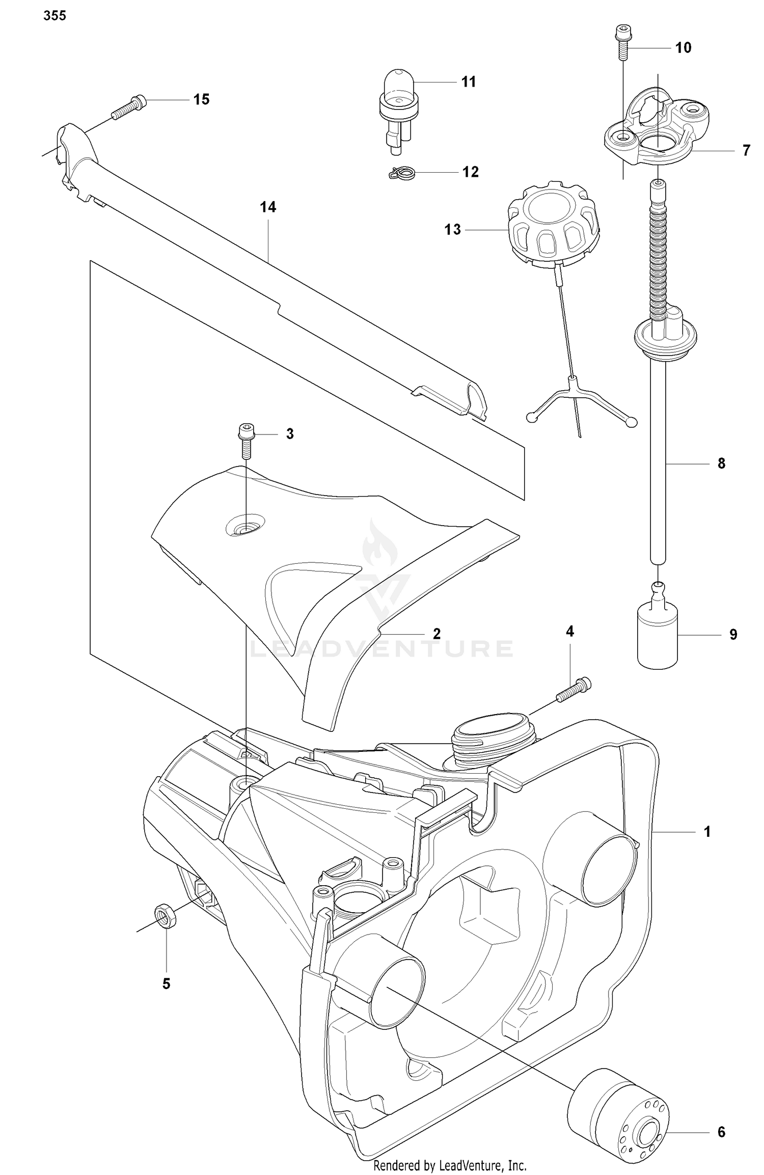 Fuel Tank/Avs 355