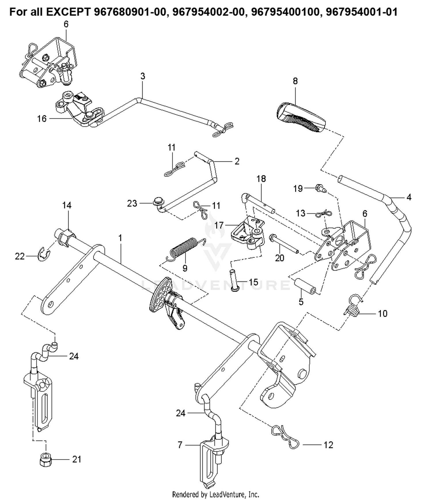 MOWER LIFT / DECK LIFT 2