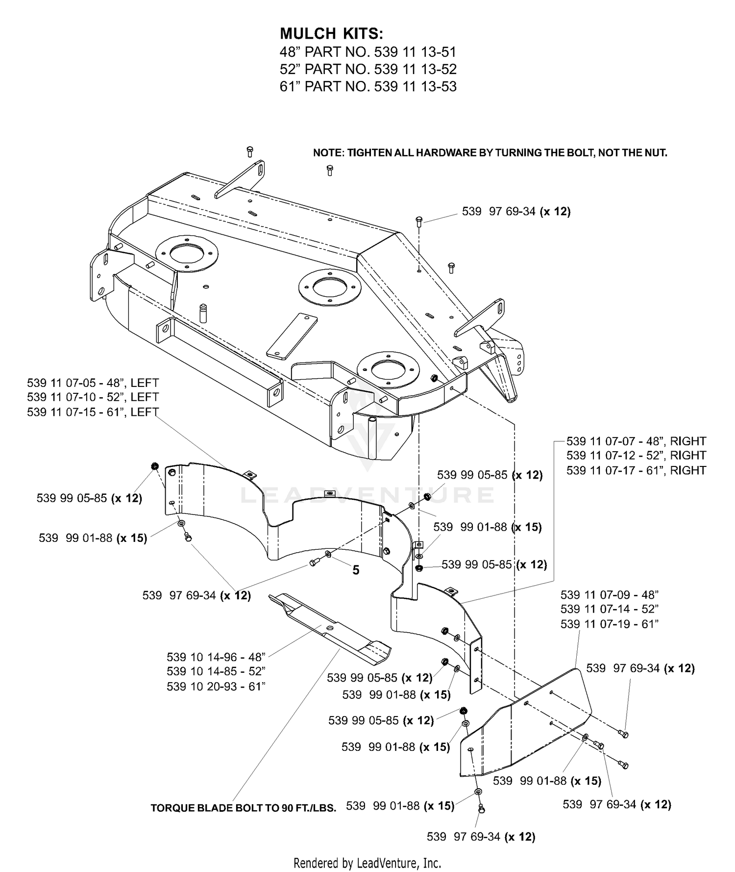 Accessories (Mulch Kit)