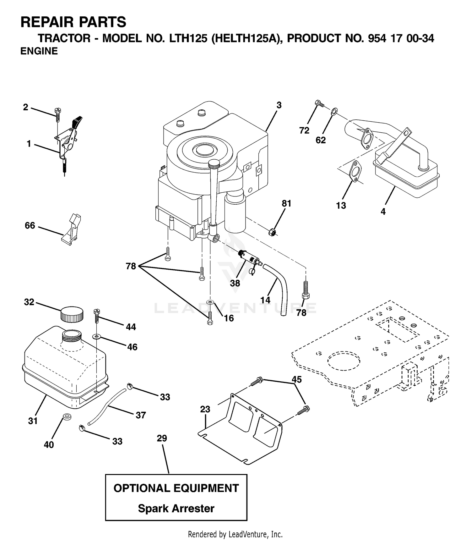 ENGINE & CUTTING EQUIPMENT