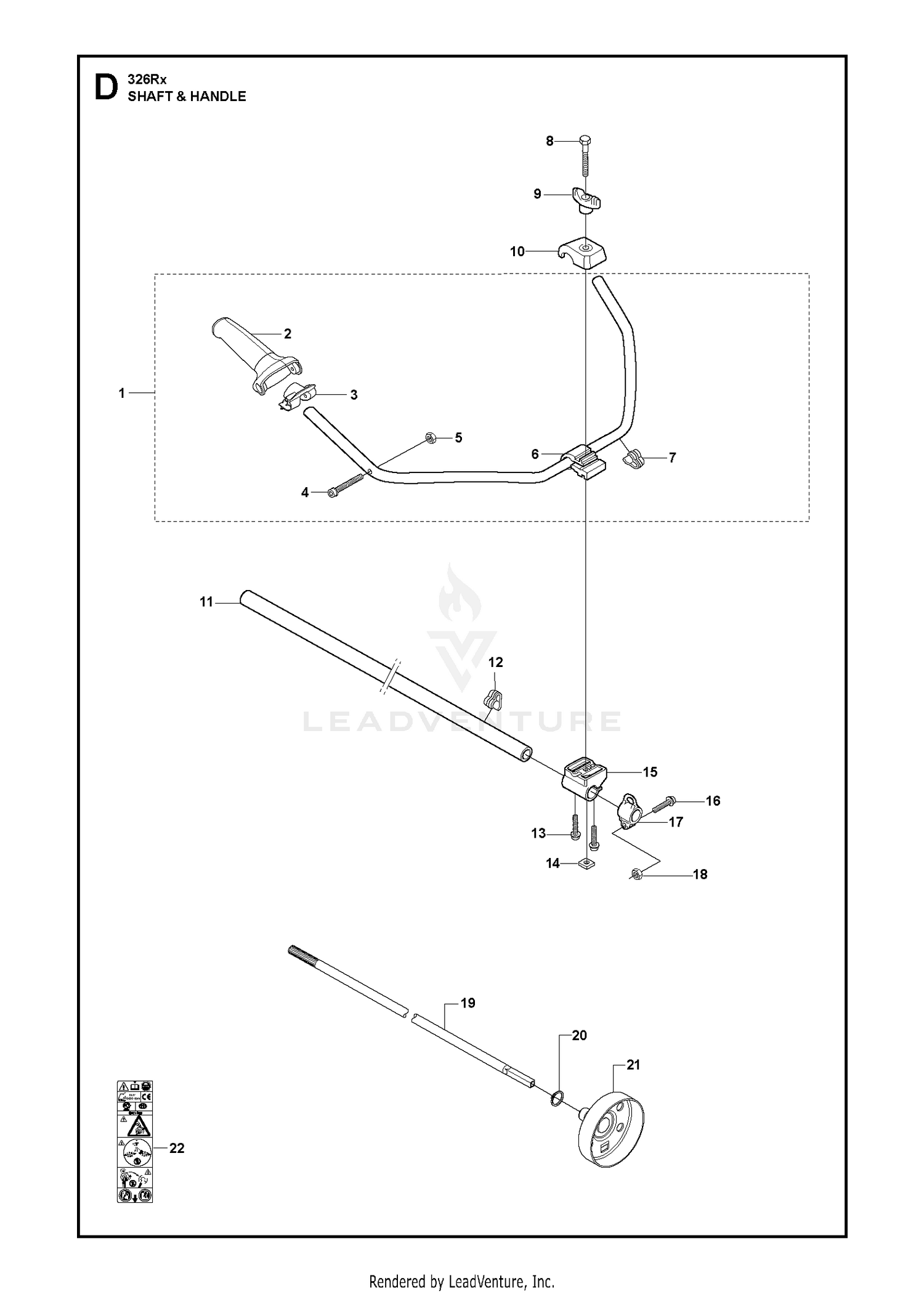 SHAFT & HANDLE