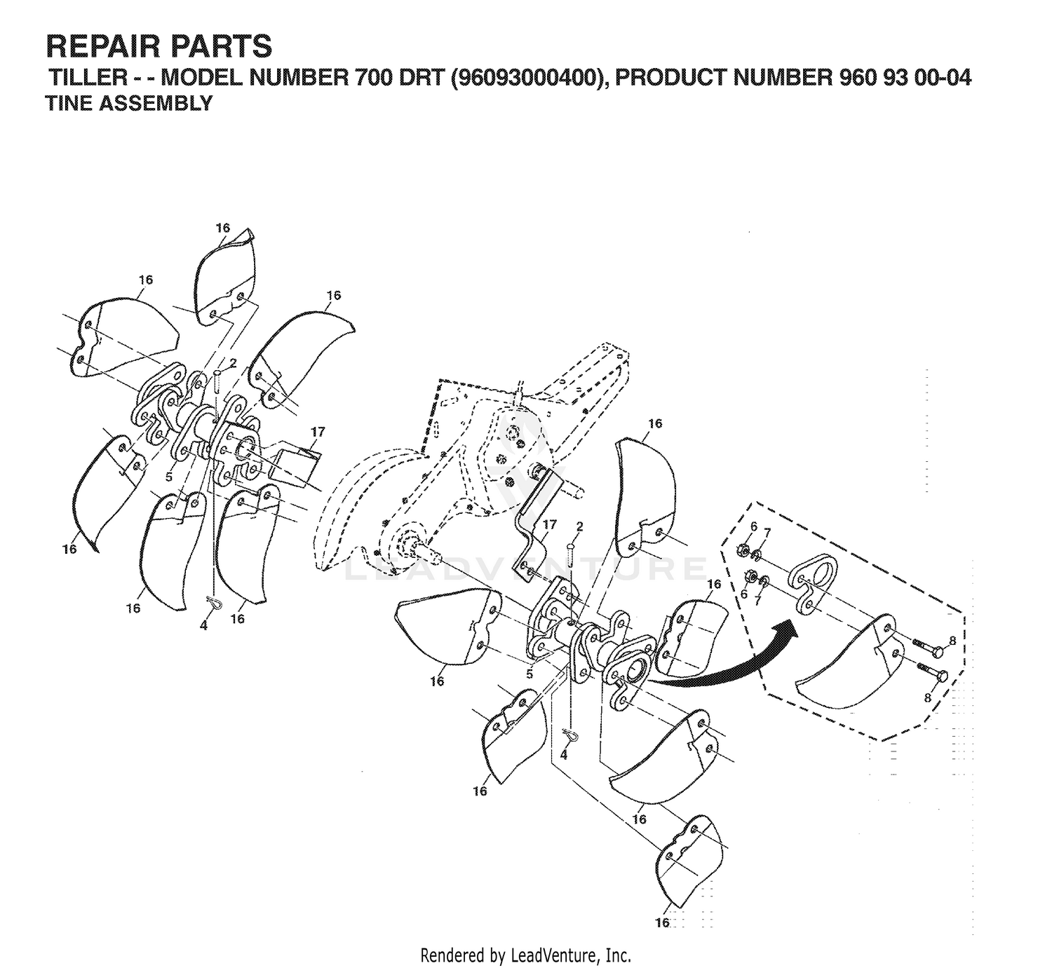 TINE ASSEMBLY