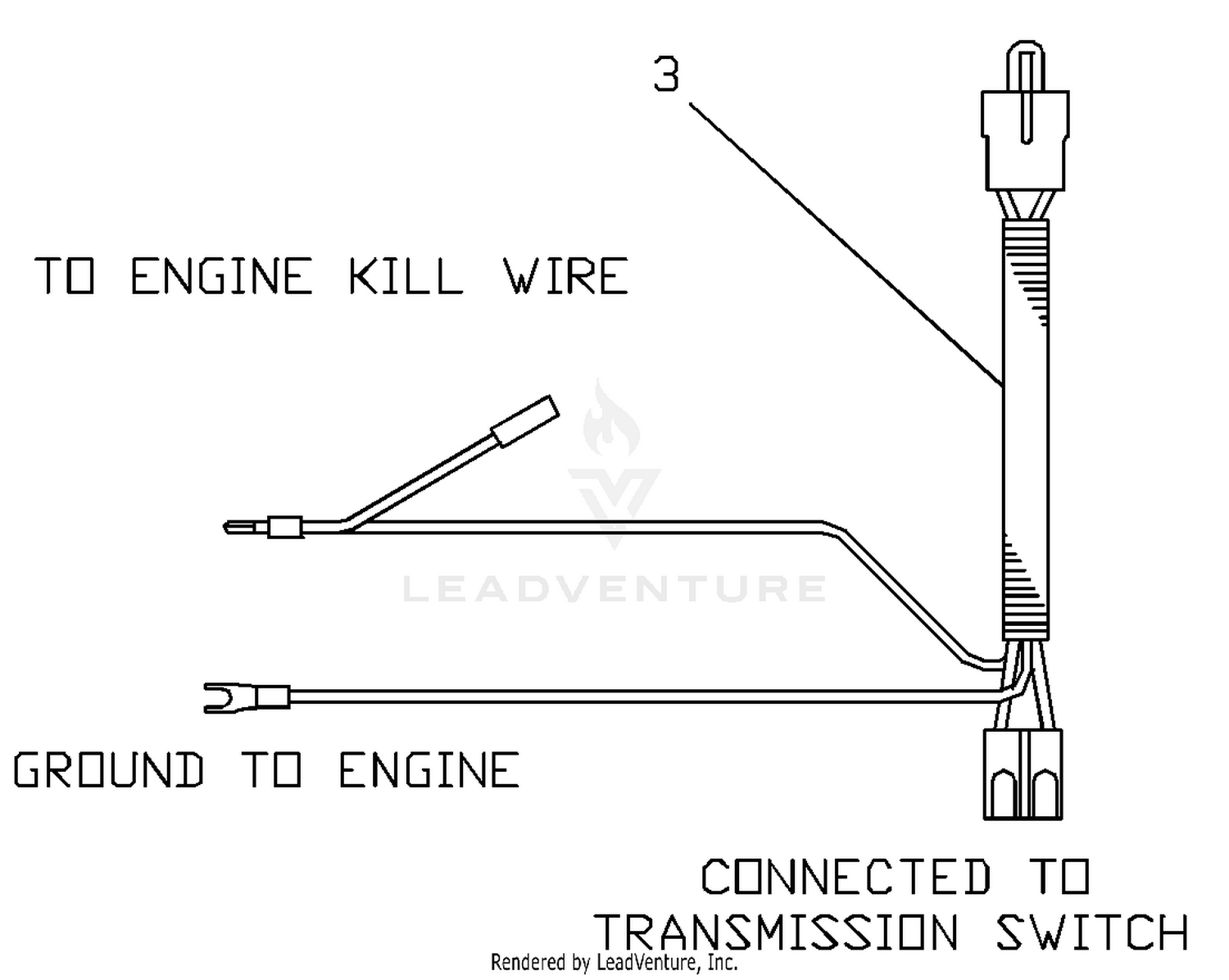 Ground Harness (Kawasaki)