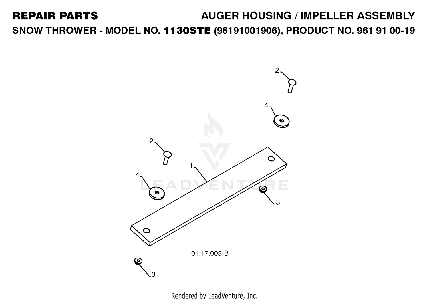 AUGER HOUSING & IMPELLER