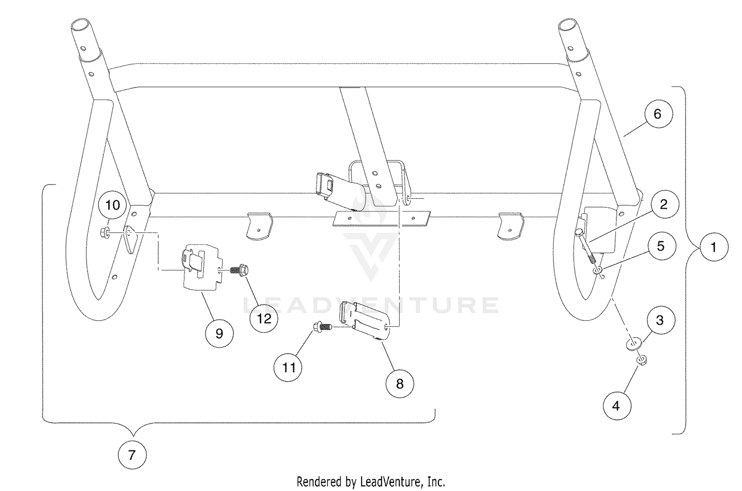 Seat Belts and Lowers ROPS