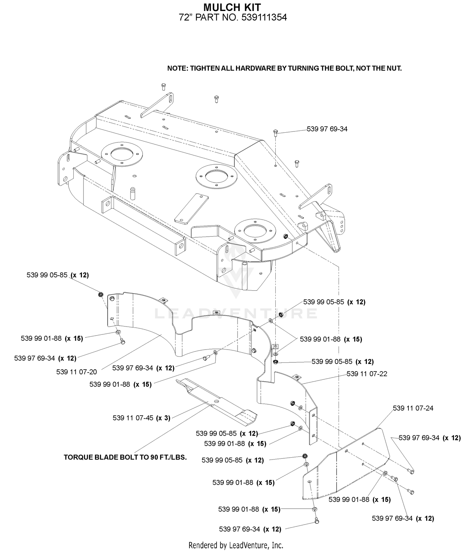 Accessories Mulch Kit