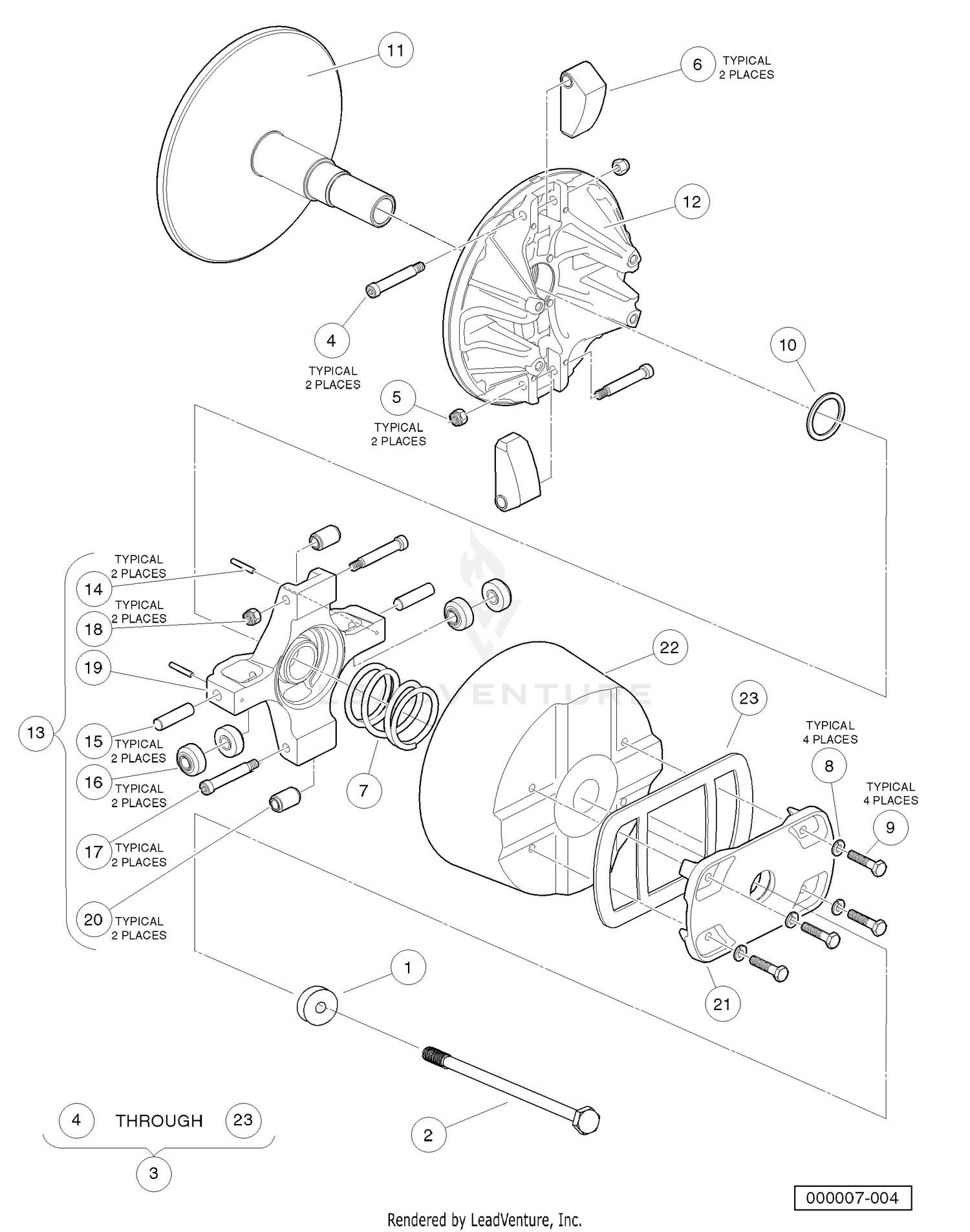 Drive Clutch - Diesel Vehicles