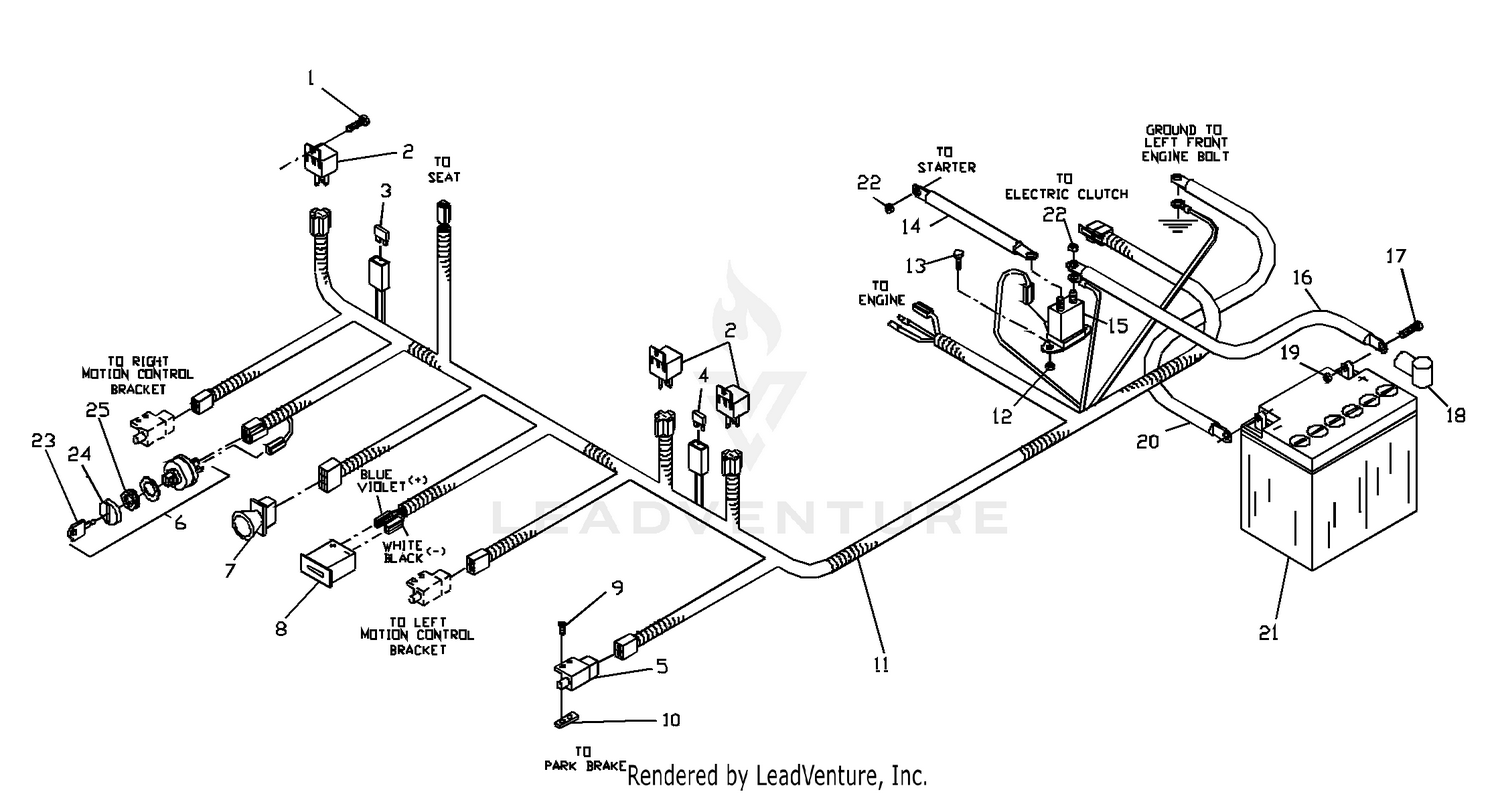 Wiring Assembly (Kawasaki Only)