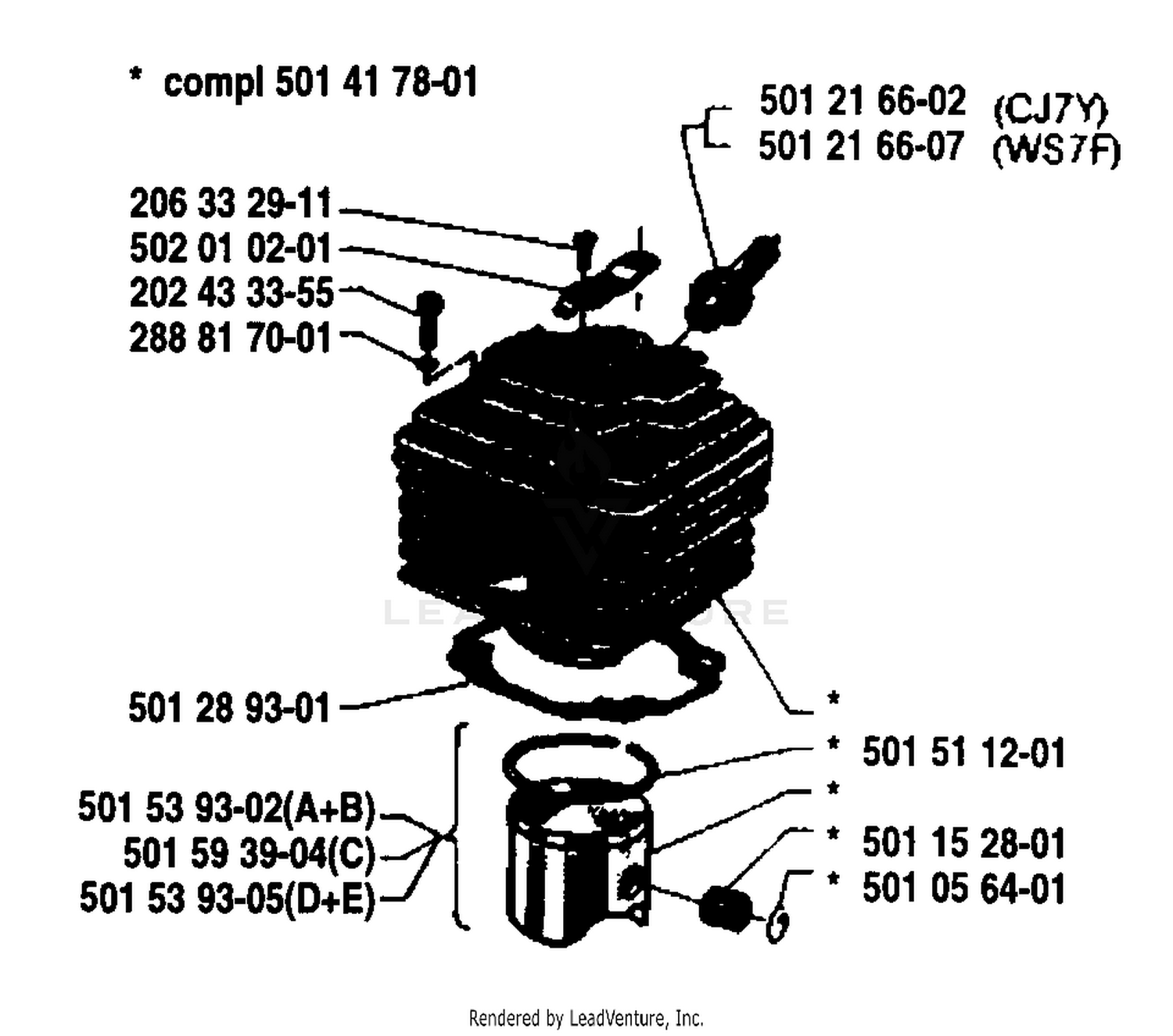 Piston/Cylinder