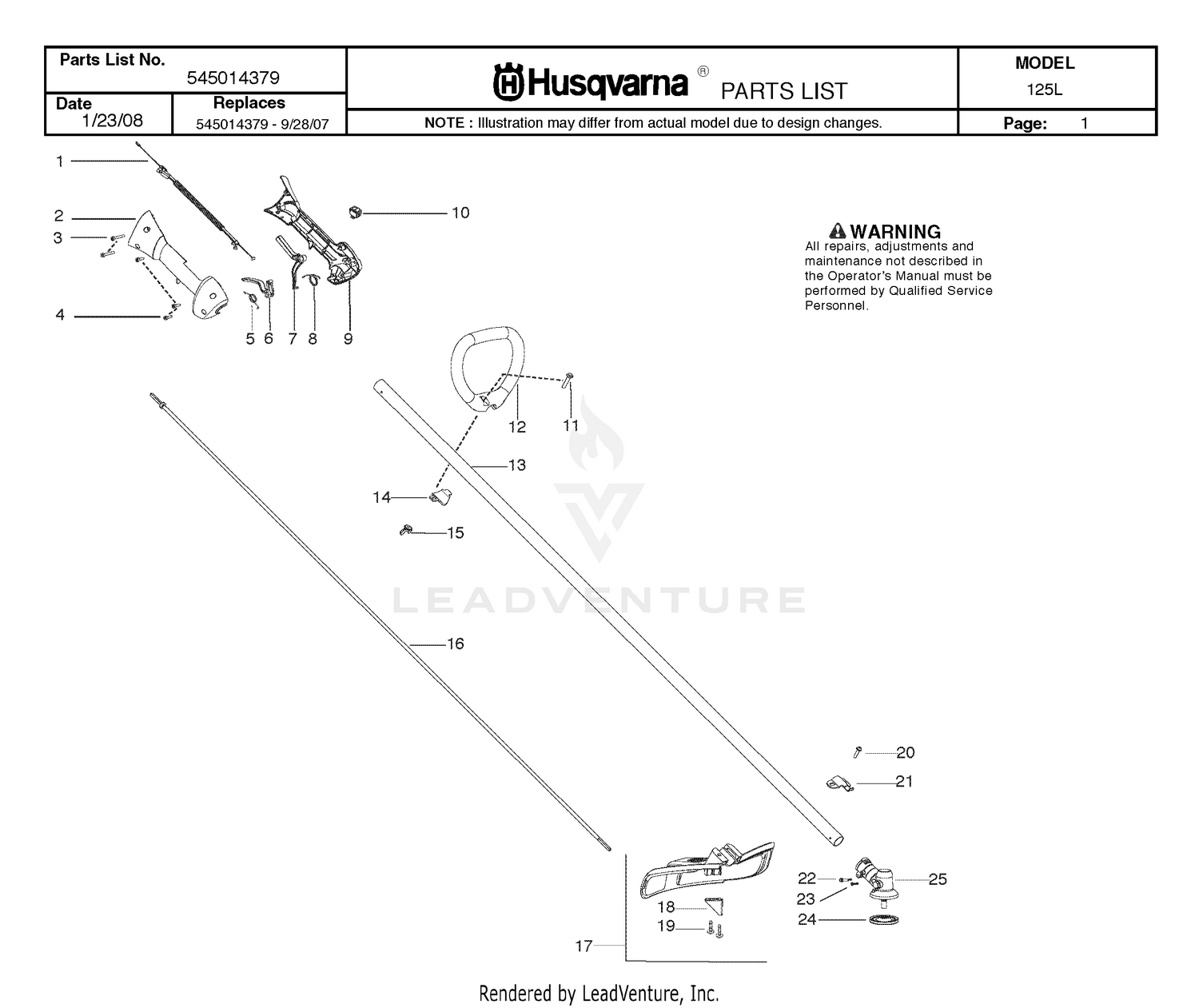 Assembly diagram