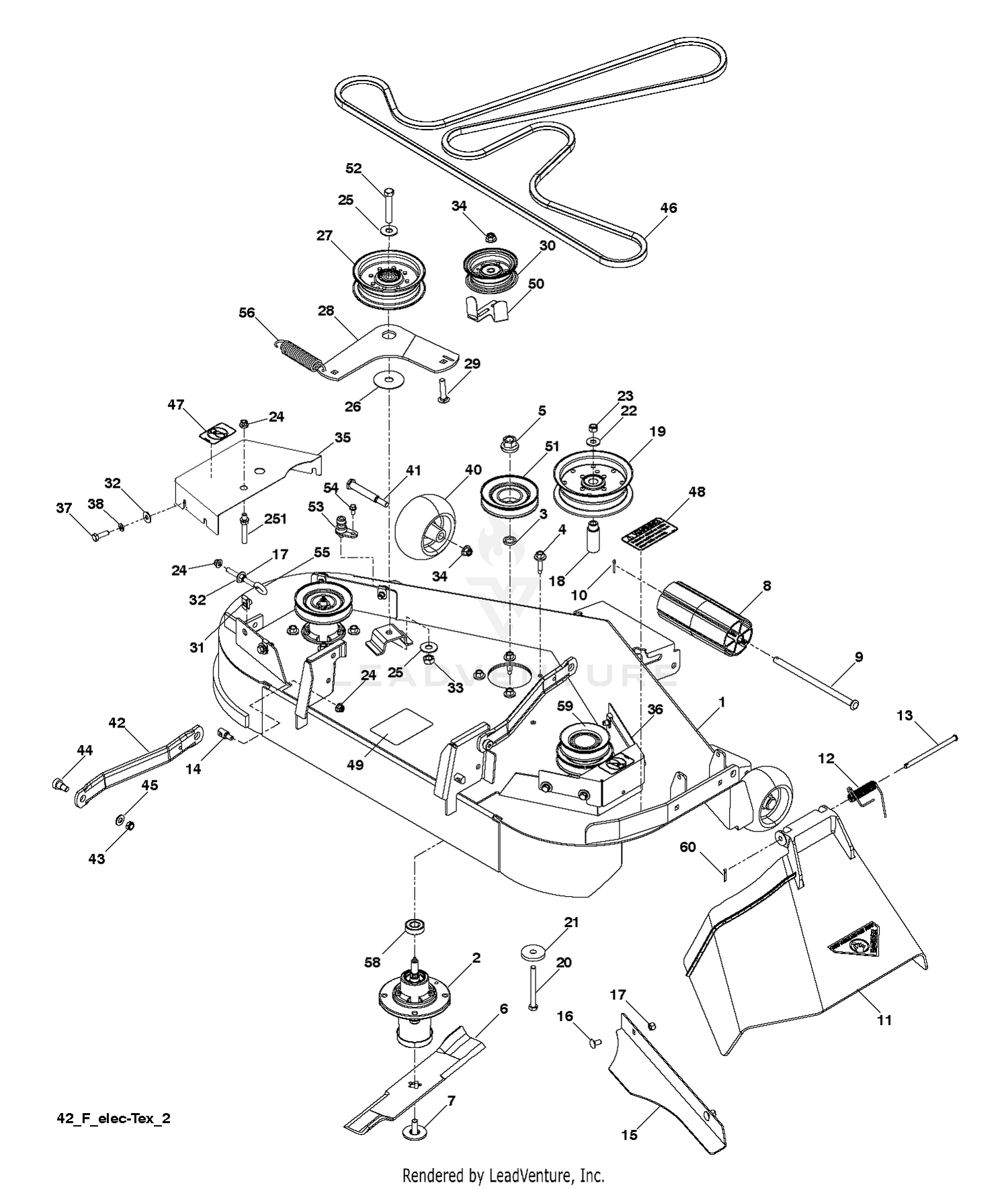 MOWER DECK / CUTTING DECK