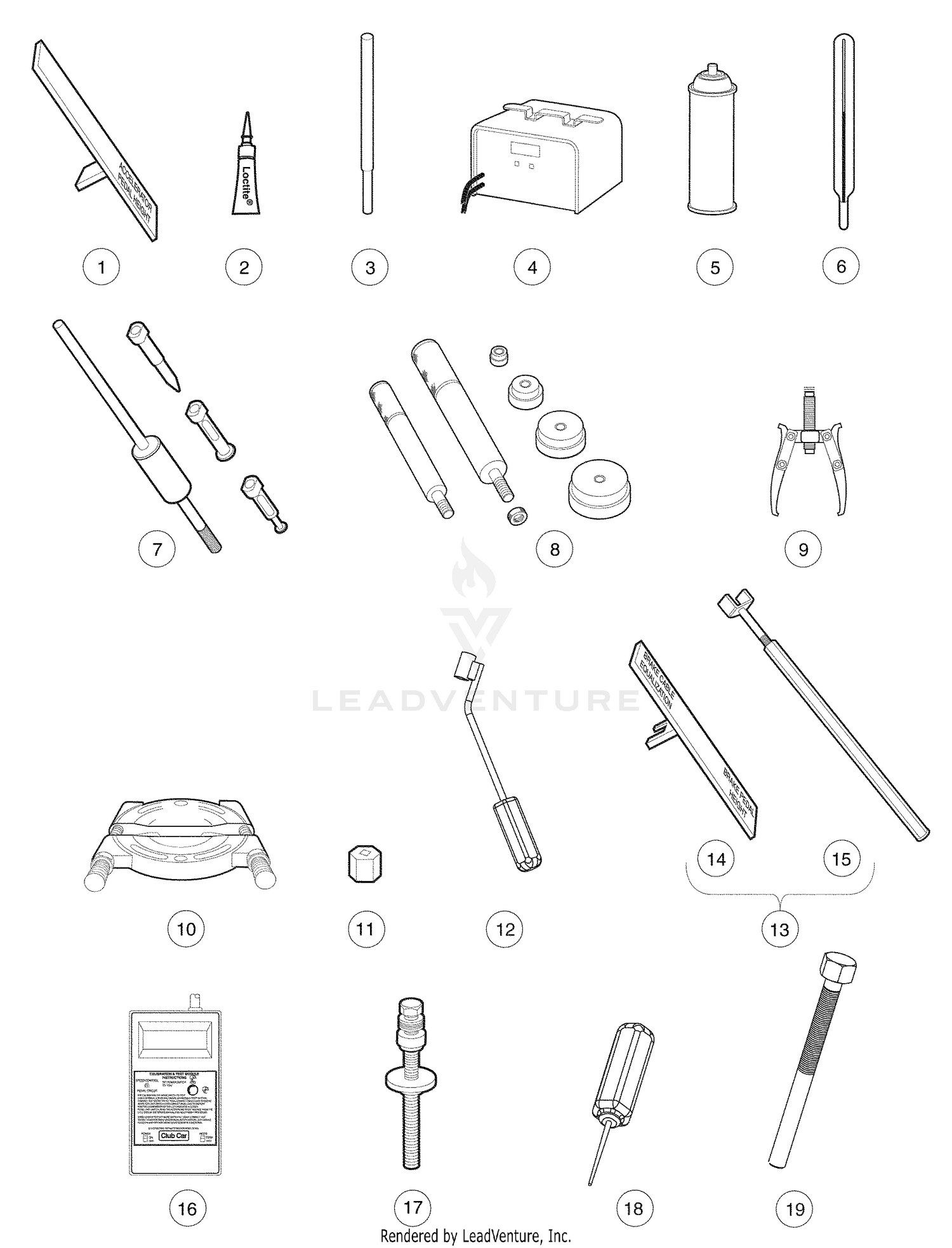 Maintenance and Service Tools Diesel