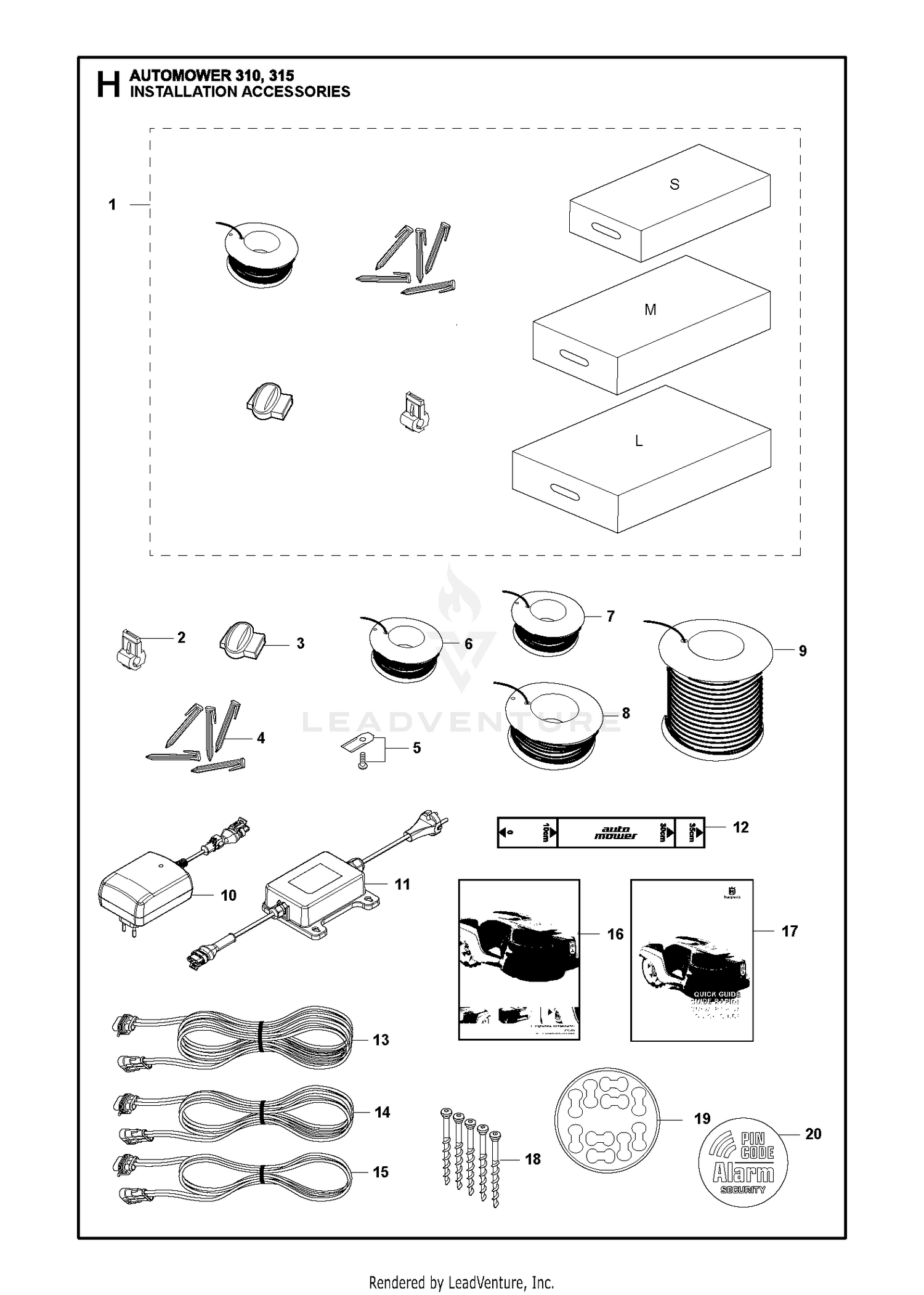 INSTALLATION ACCESSORIES