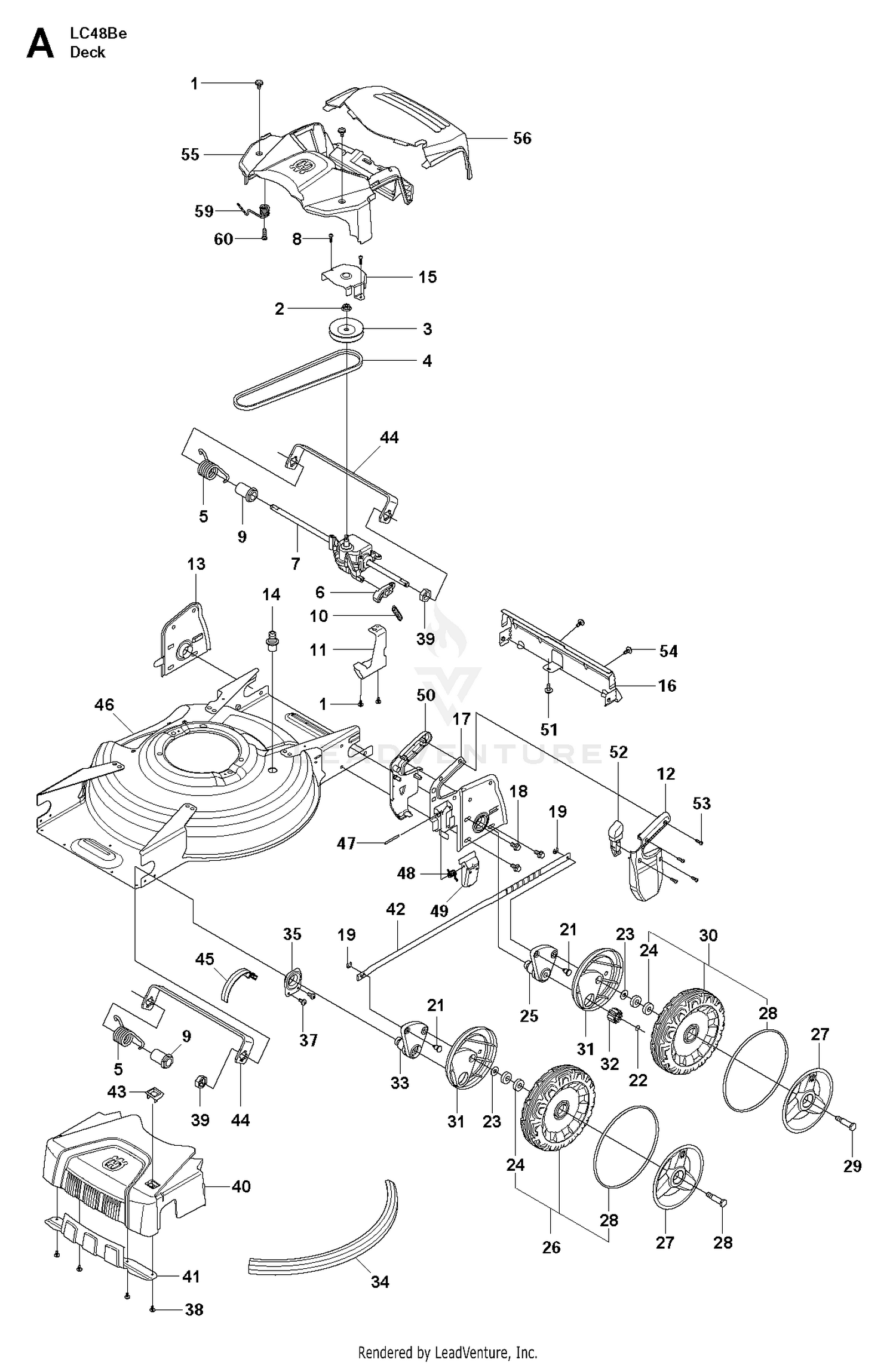 MOWER DECK / CUTTING DECK