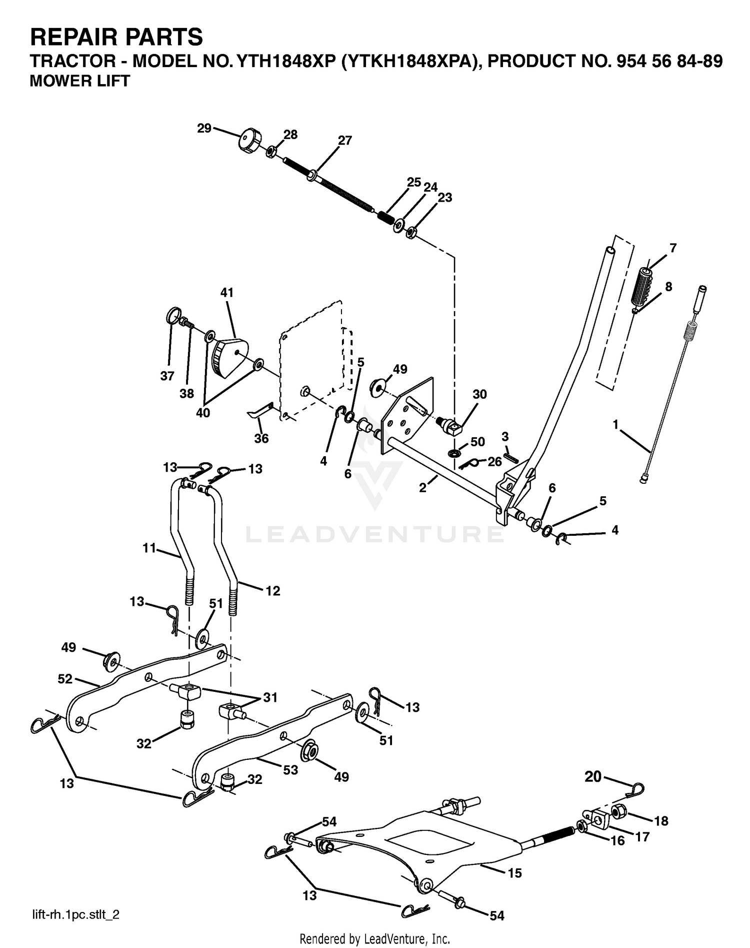 MOWER LIFT / DECK LIFT
