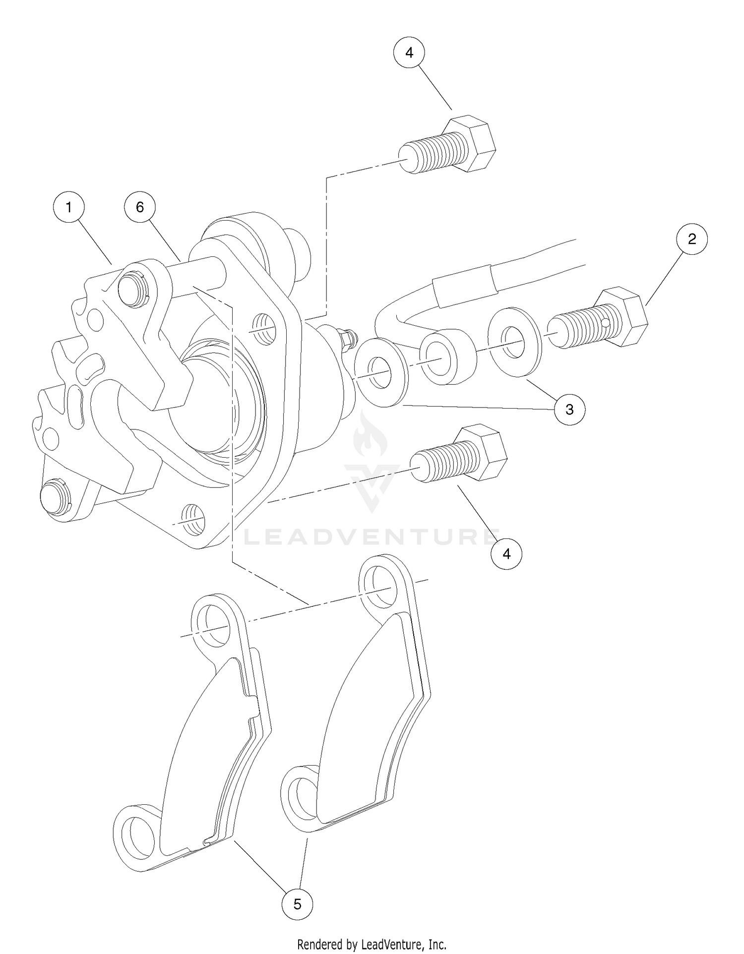 Front Brake Assembly