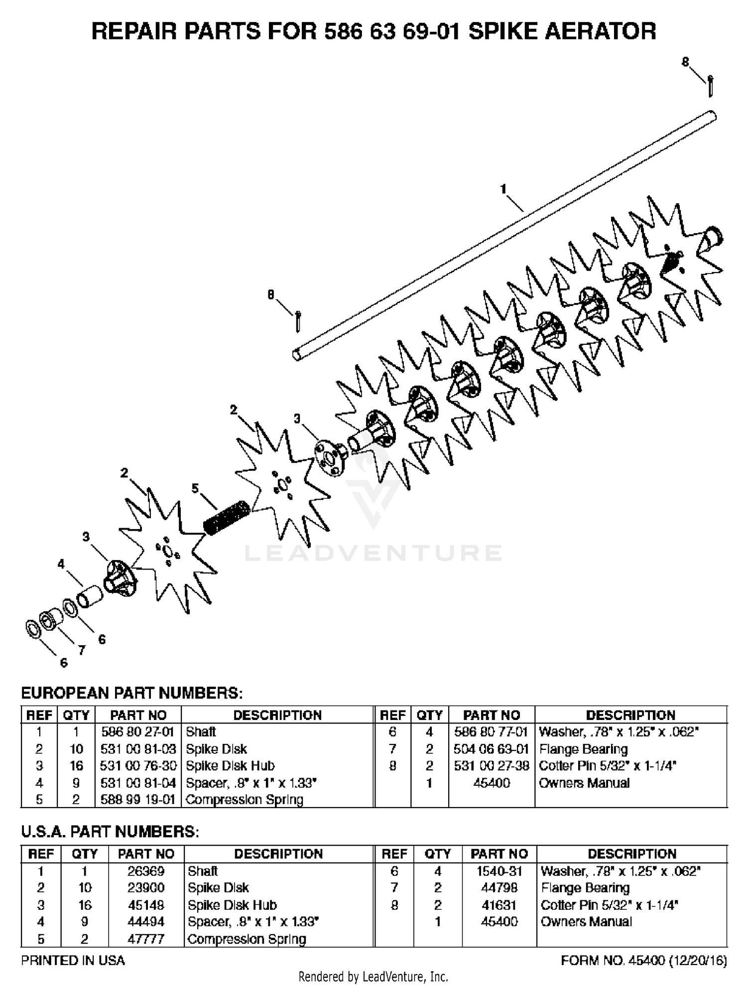 Assembly diagram