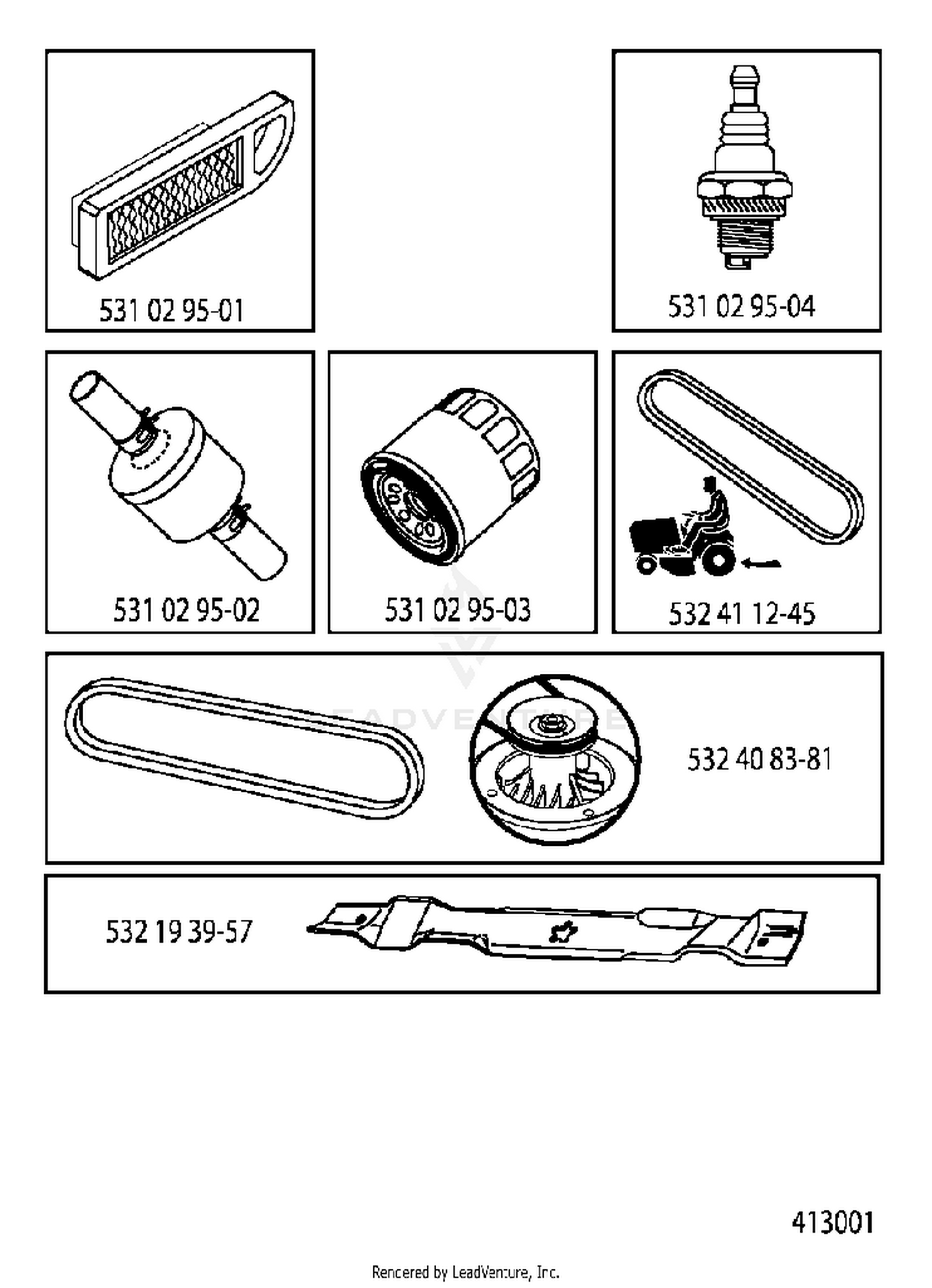 FREQUENTLY USED PARTS