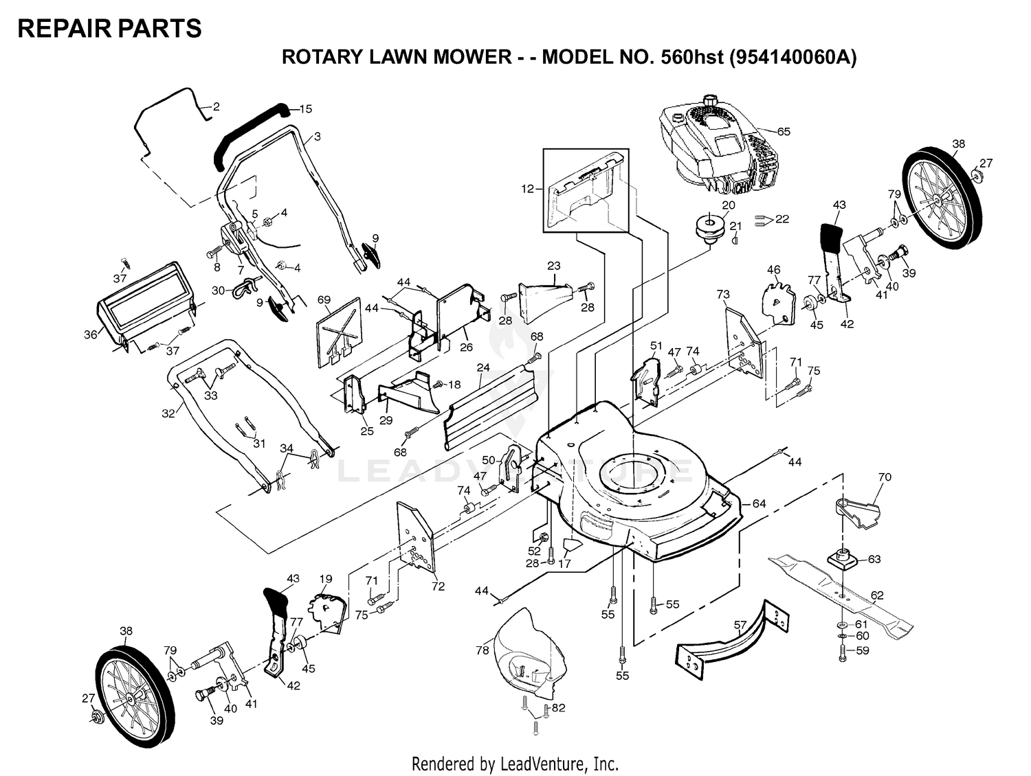 REPAIR PARTS