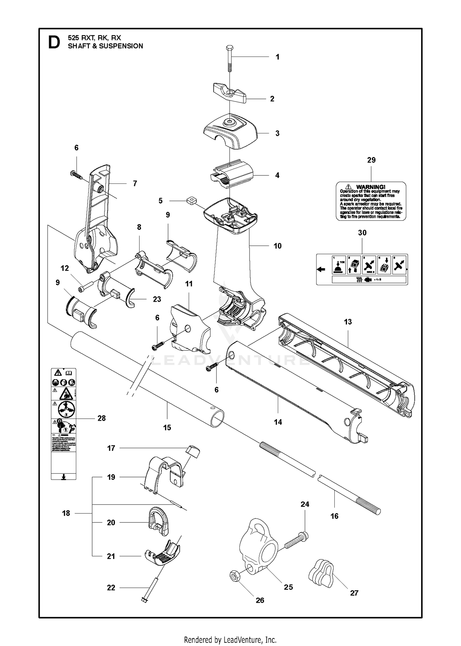 SHAFT & HANDLE