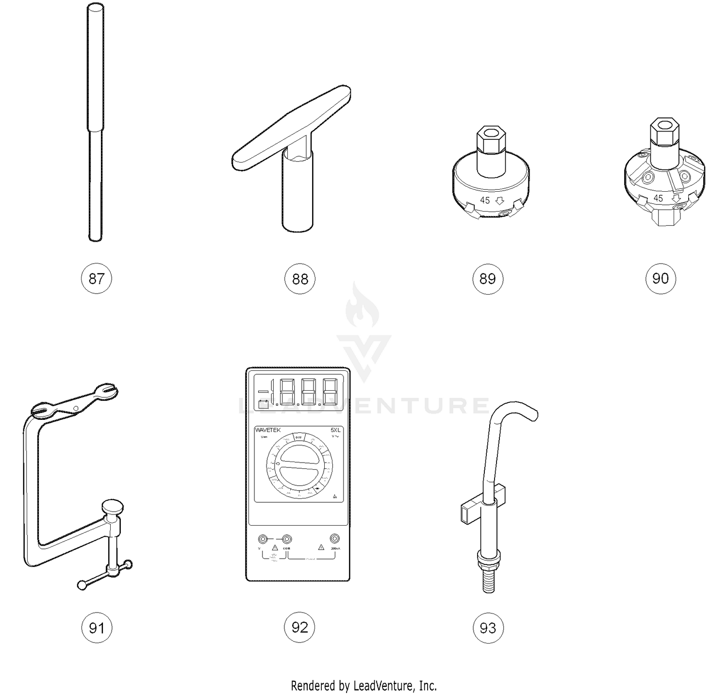 Maintenance and Service Tools Elec. (Part E)