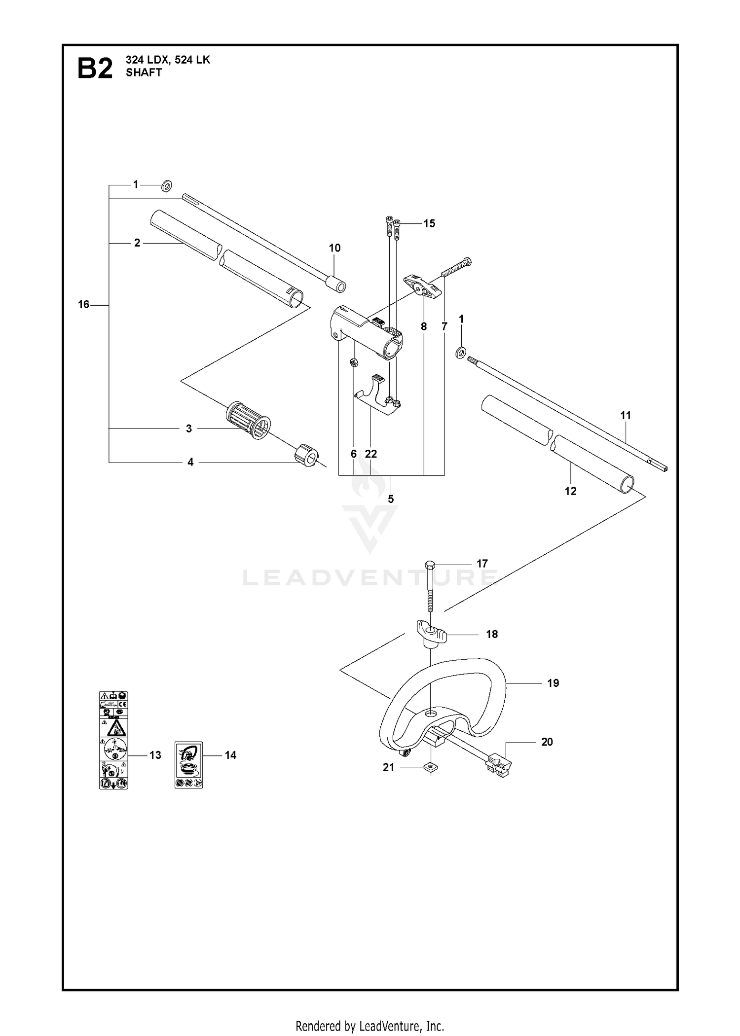 SHAFT & HANDLE