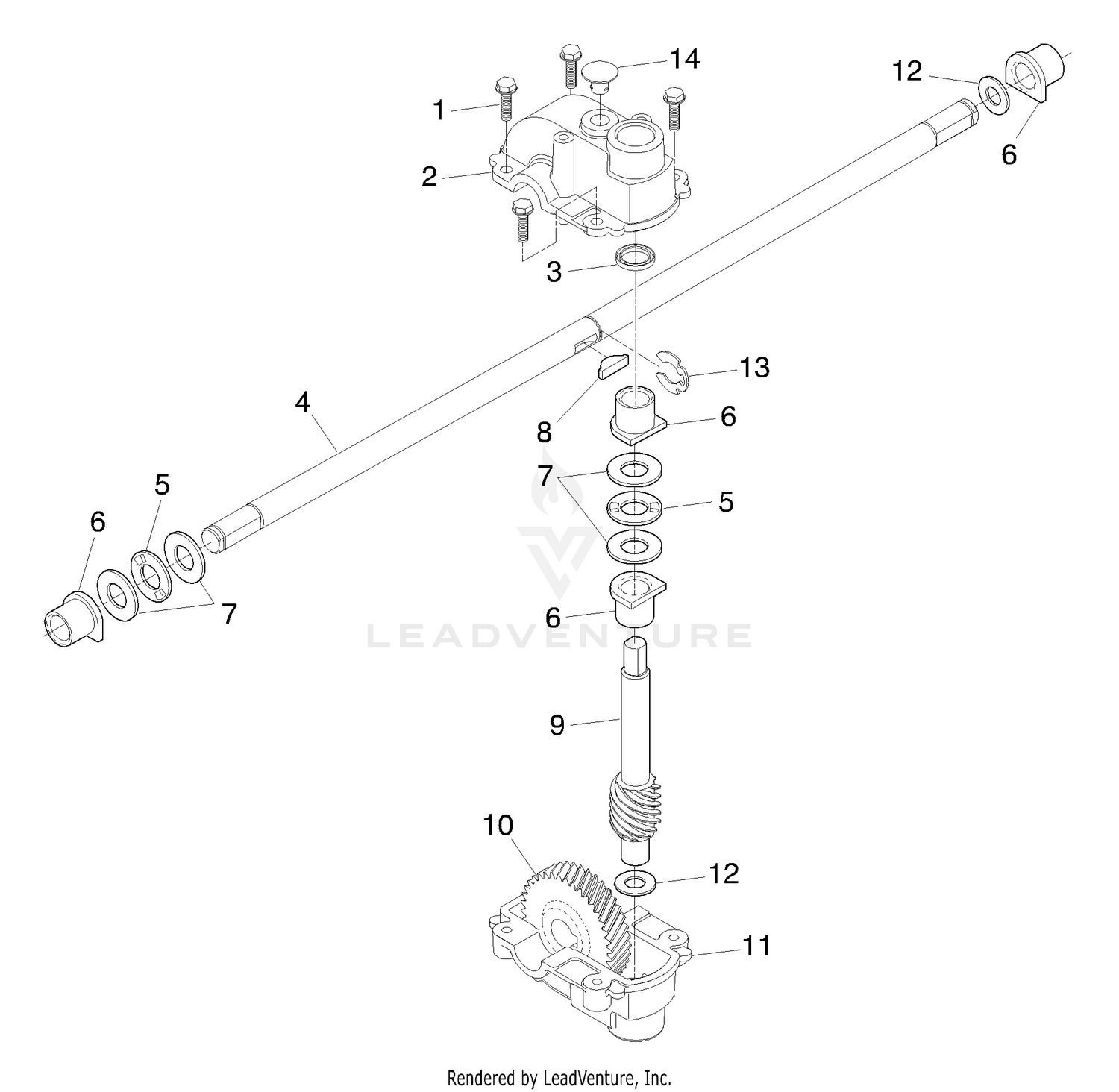 Gear Case Assembly