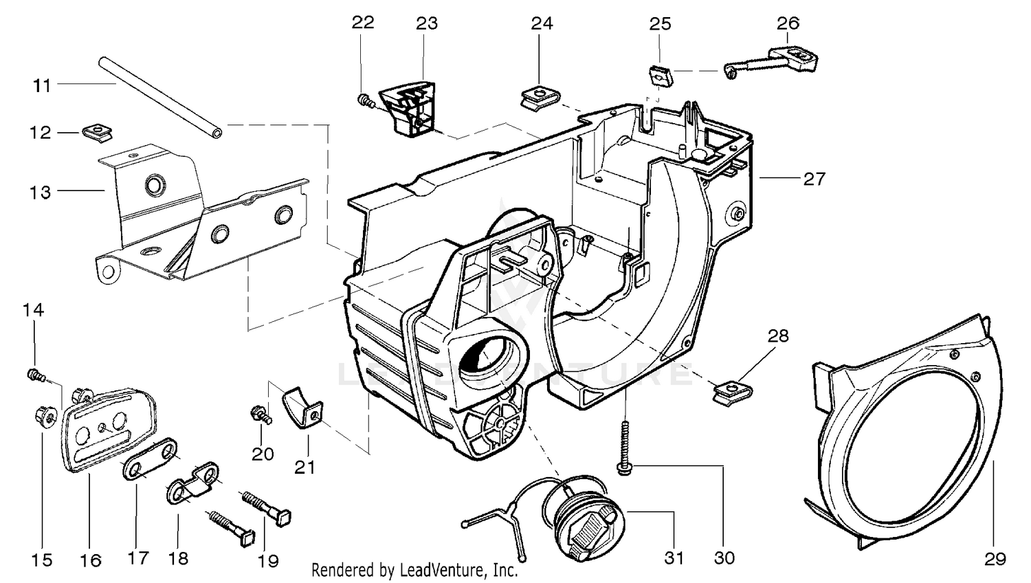Crankcase/Oil Tank