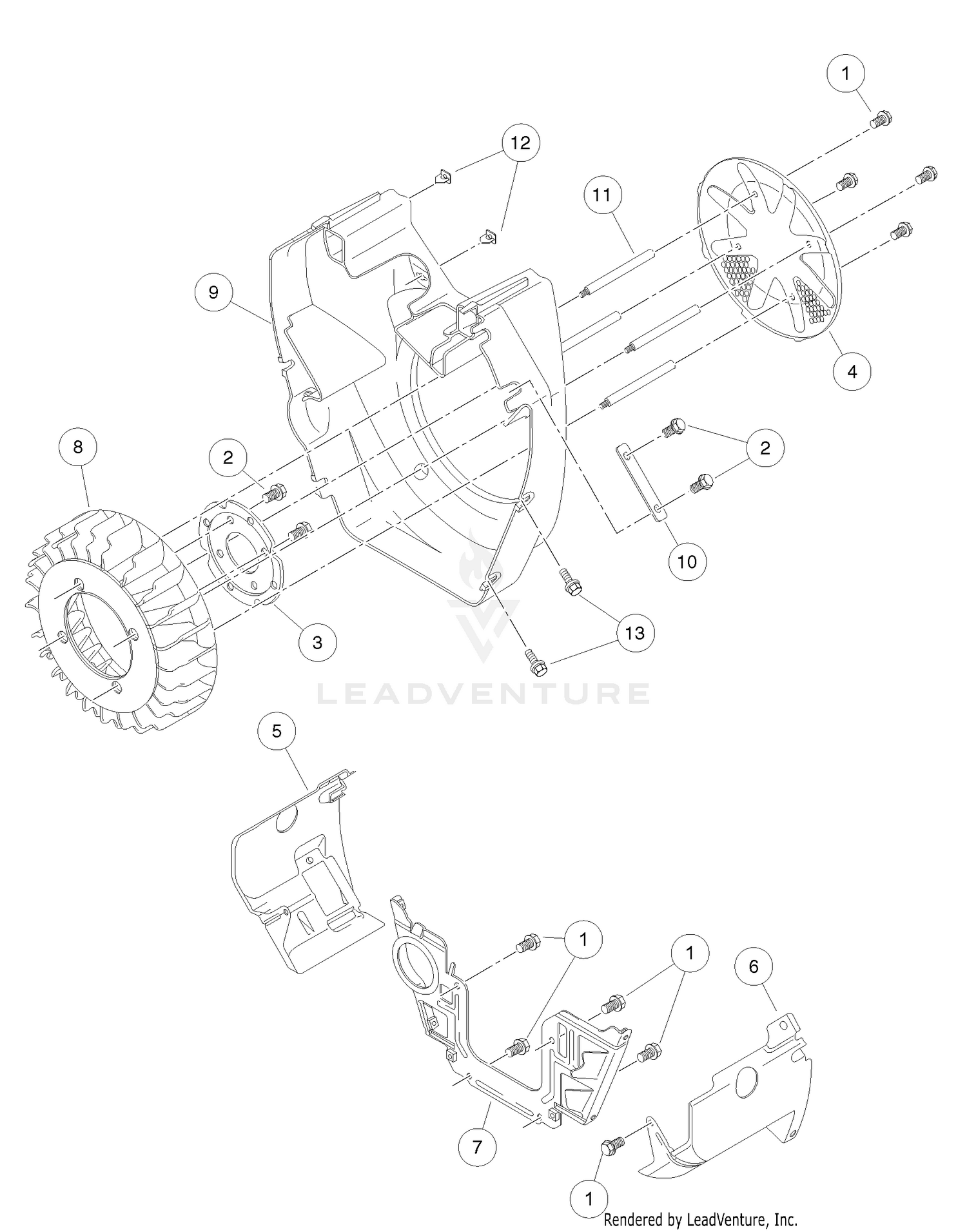 Shrouds And Brackets