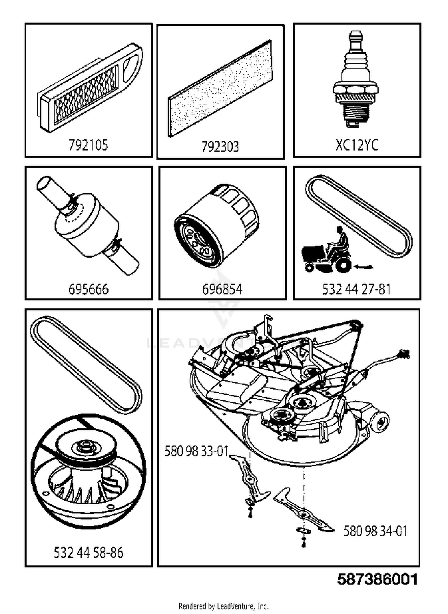 FREQUENTLY USED PARTS