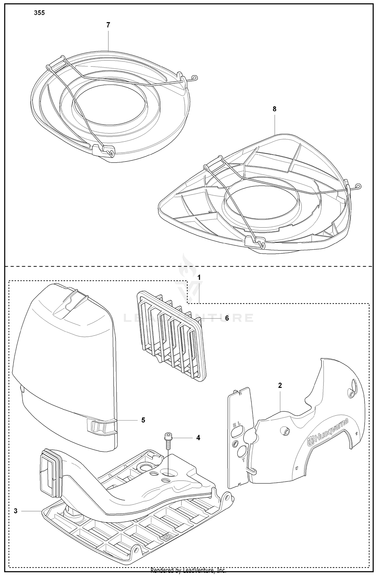 Blade Covers/Winter Kit (355)