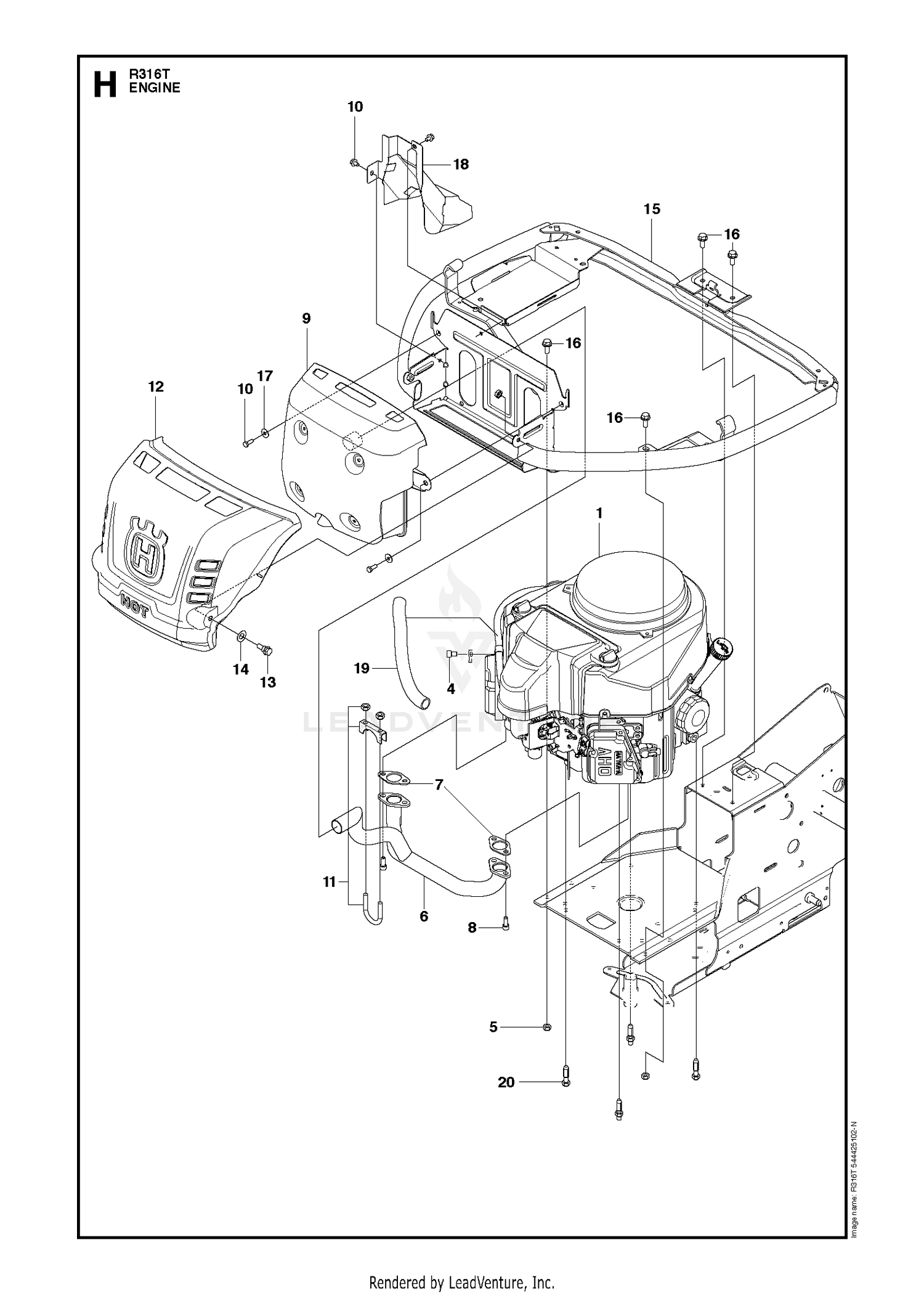 Assembly diagram