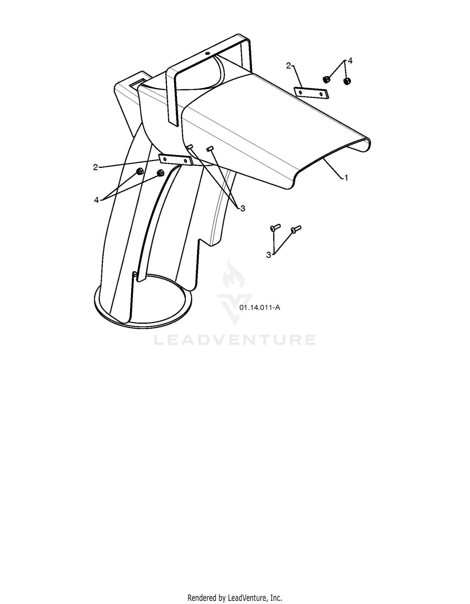 CONTROL PANEL & DISCHARGE CHUTE 4