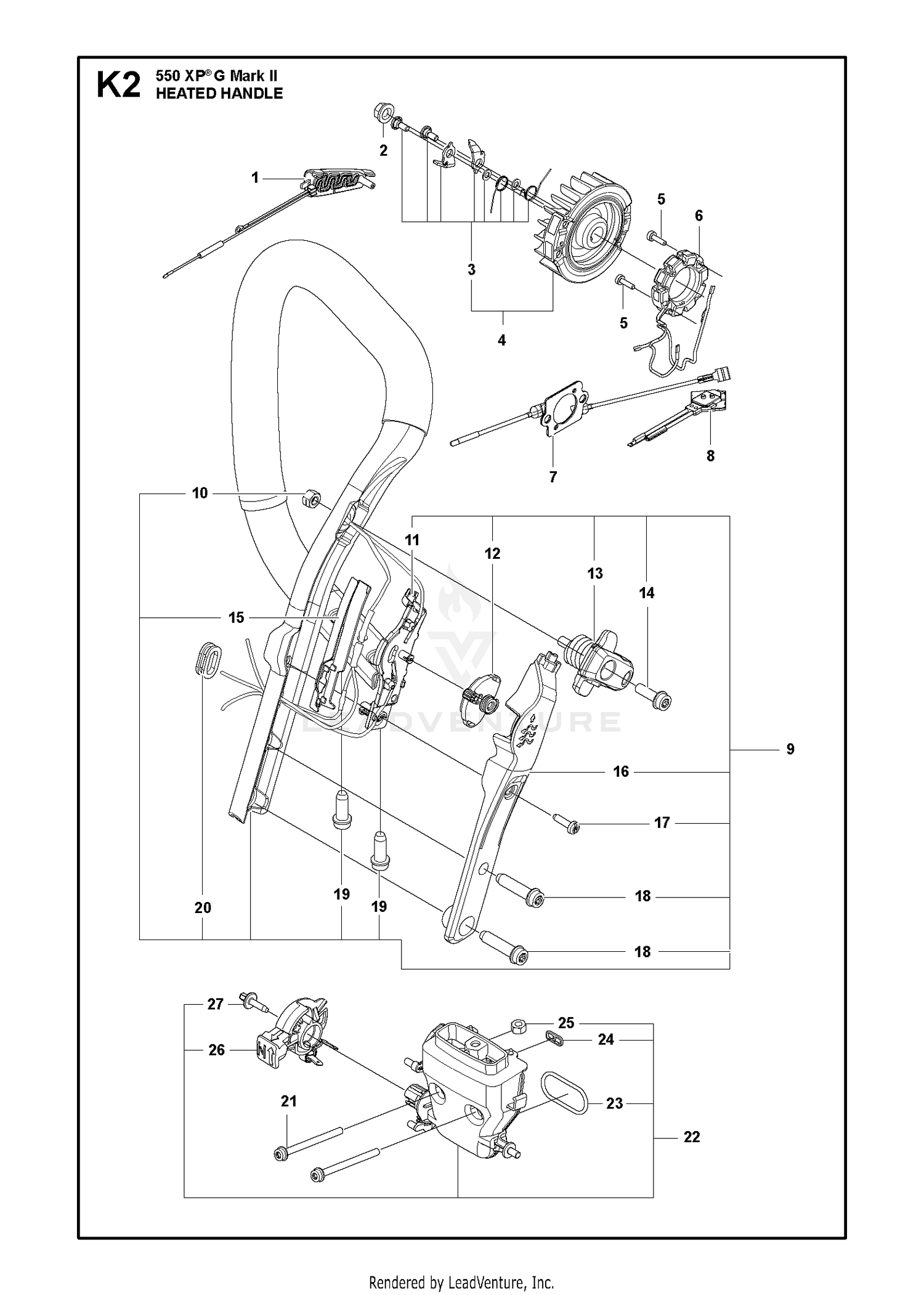 HANDLE HEATED