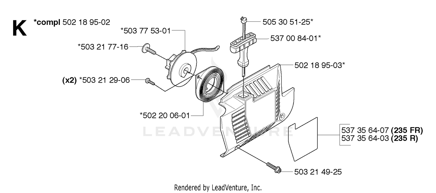 Assembly diagram