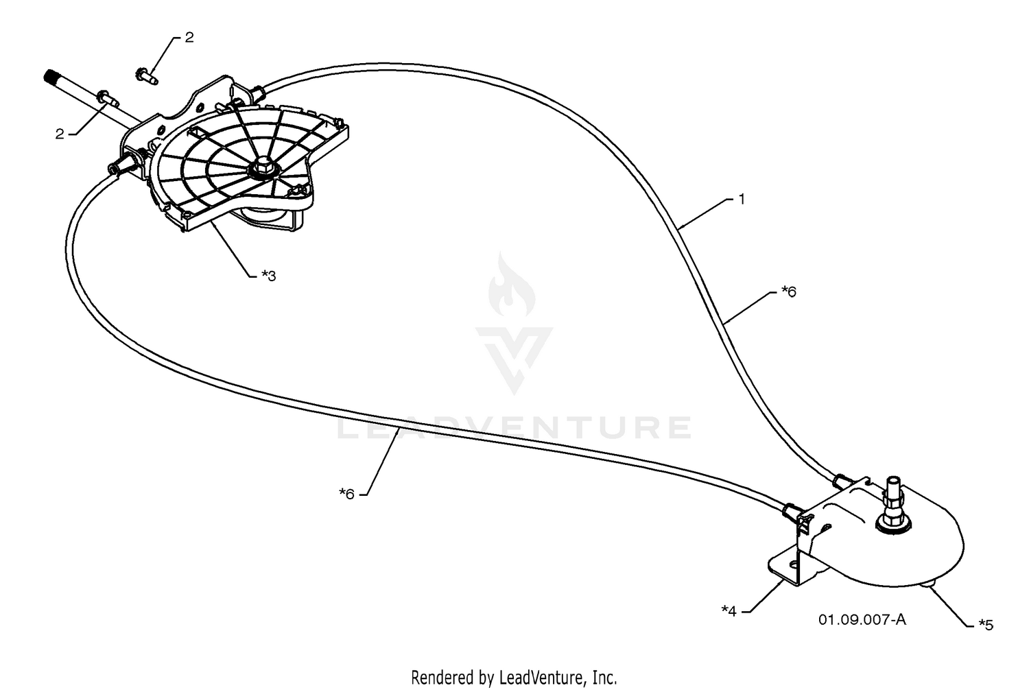 Cable Rotator Assembly