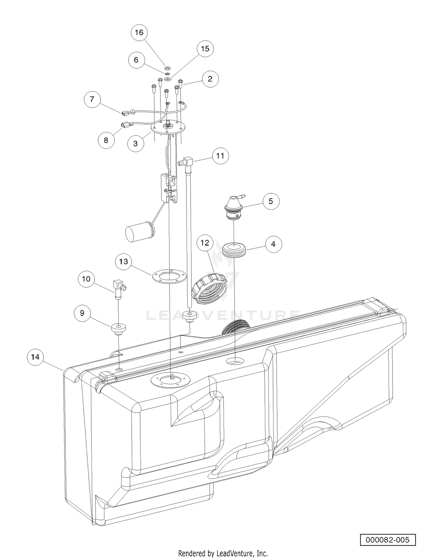 Fuel Tank Diesel Vehicles