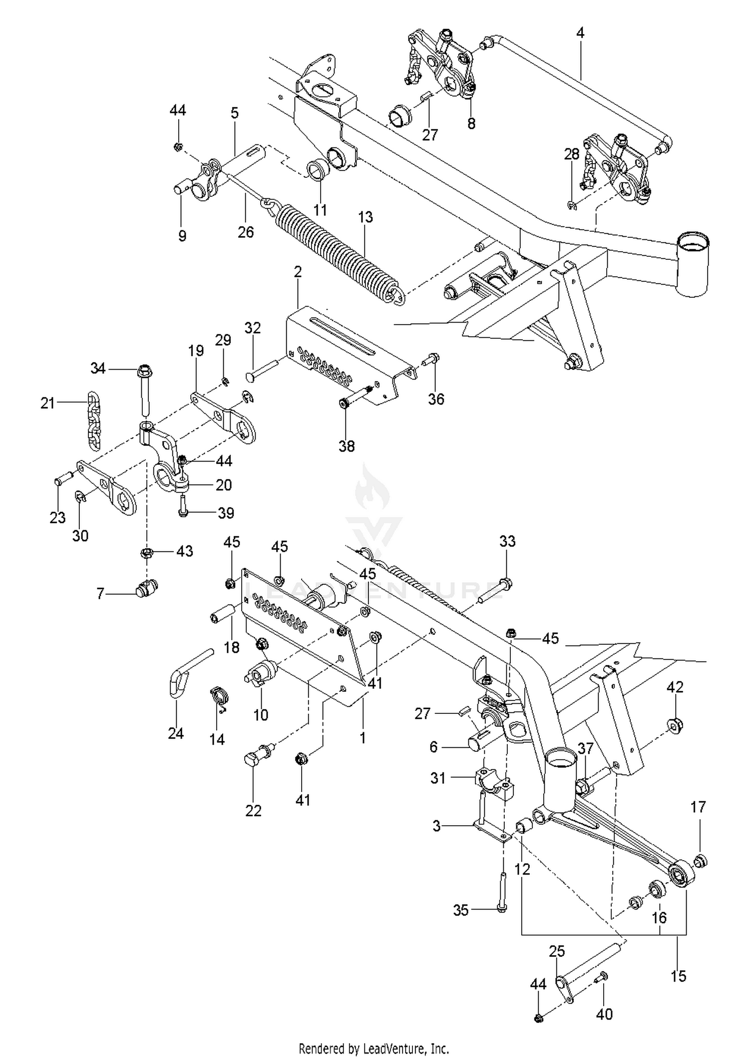 MOWER LIFT / DECK LIFT
