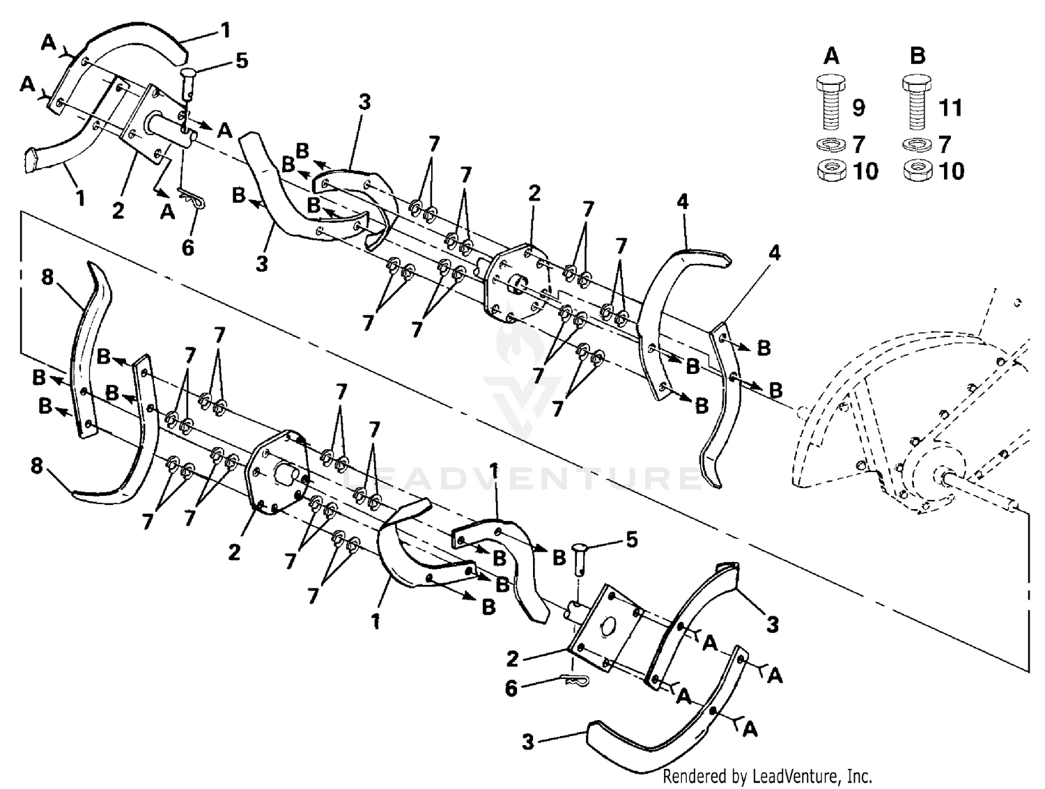 Tine Assembly