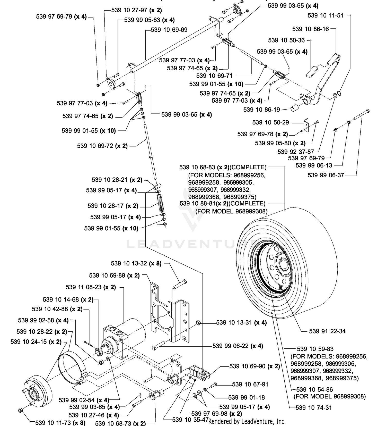 Park Brake Assembly TL