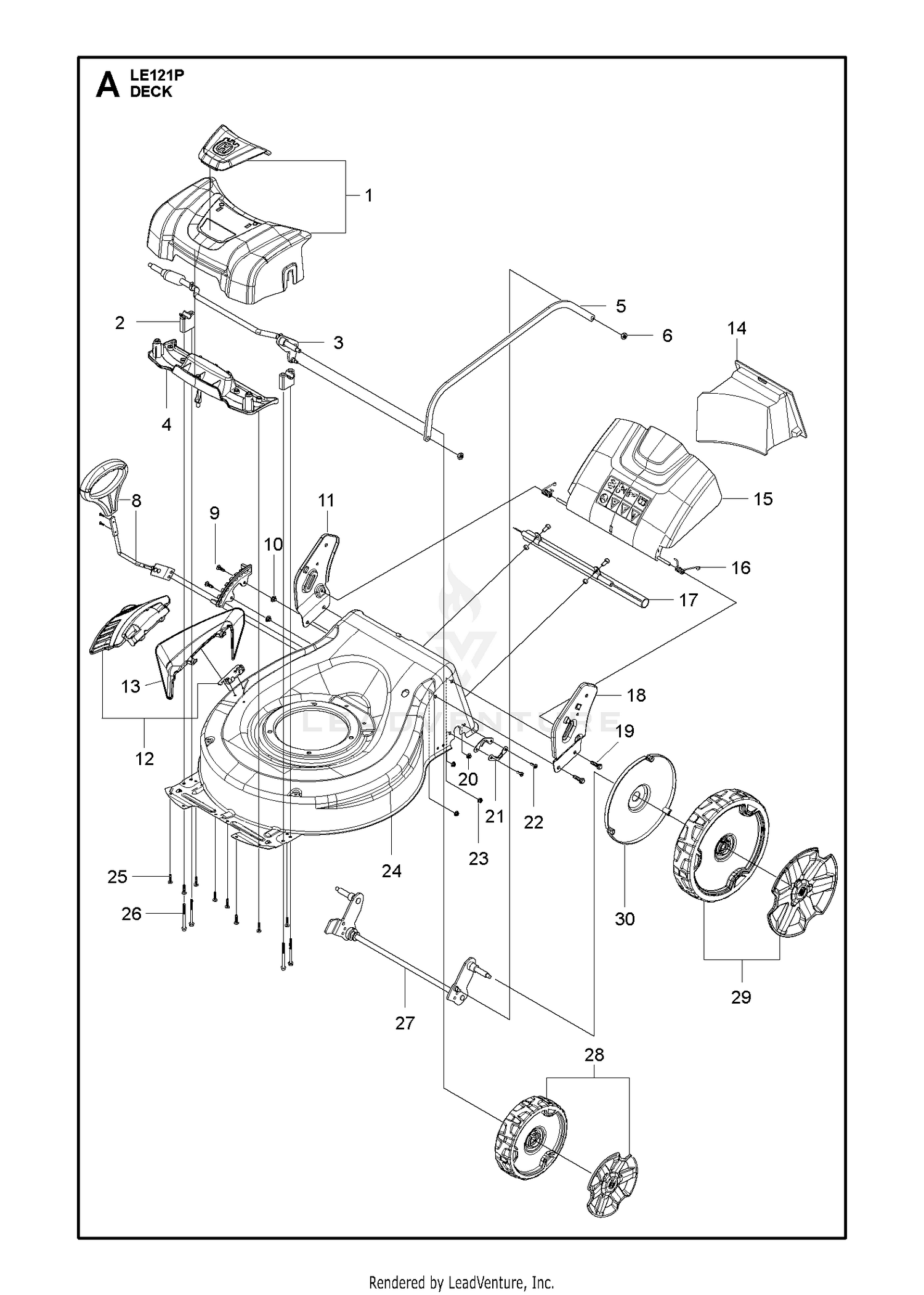 MOWER DECK / CUTTING DECK