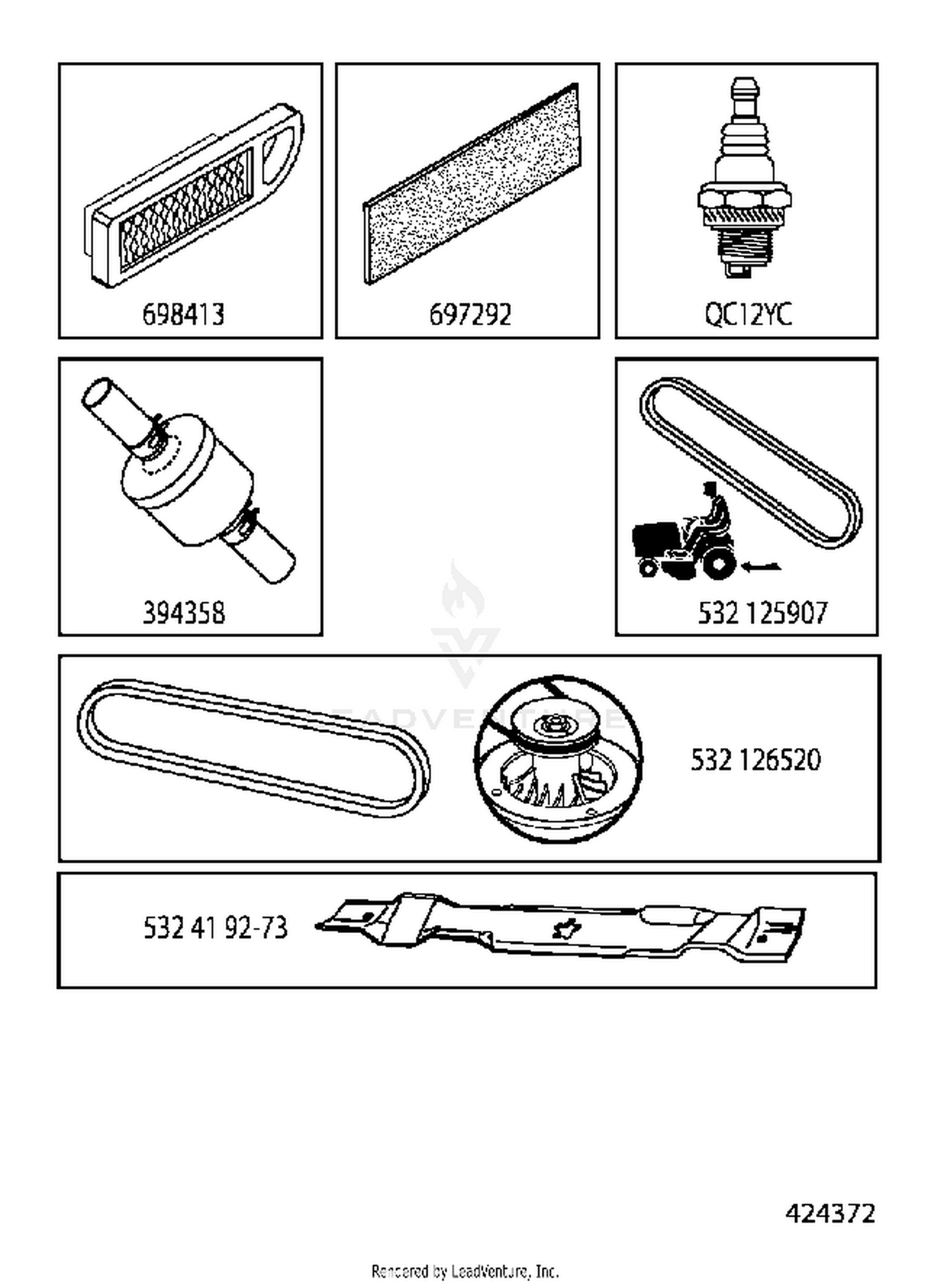 FREQUENTLY USED PARTS