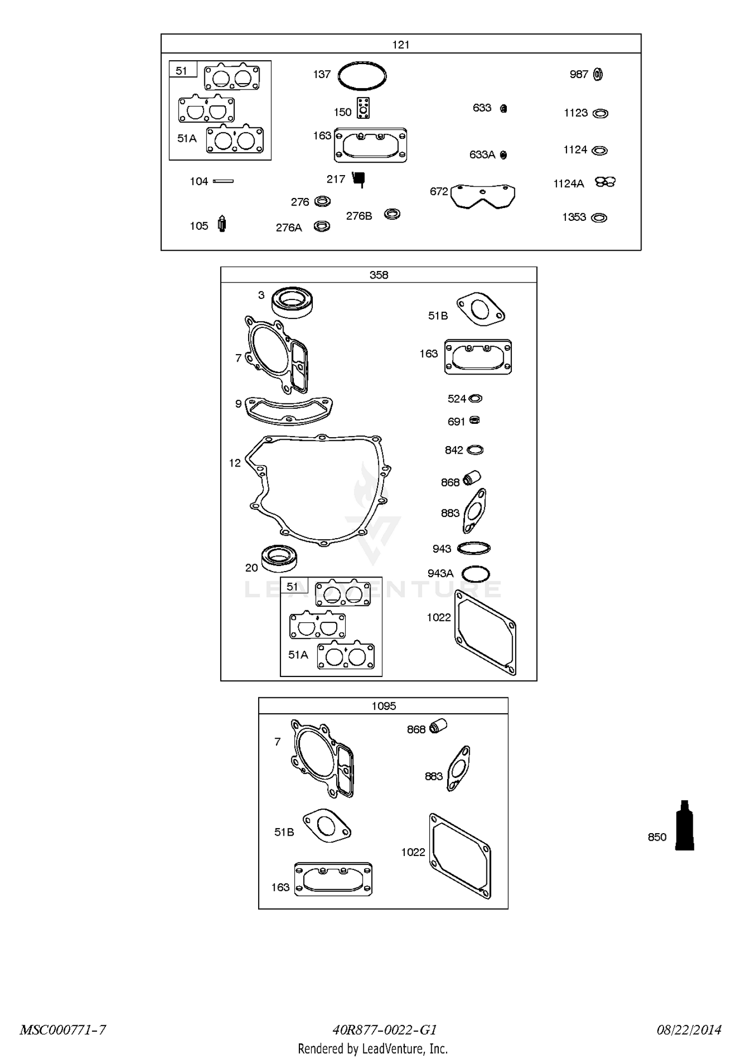 GASKET KIT 2