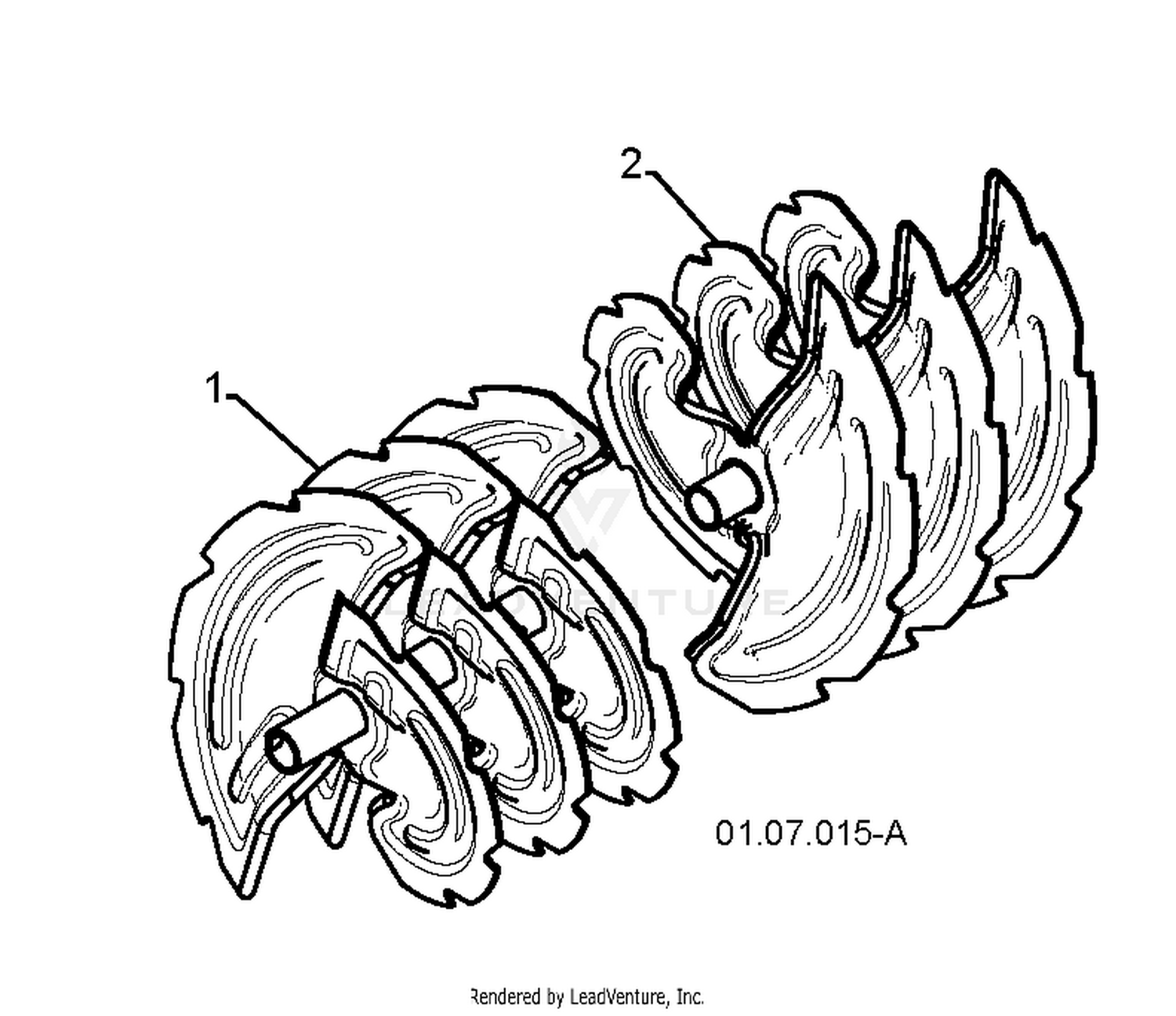 AUGER HOUSING & IMPELLER 5