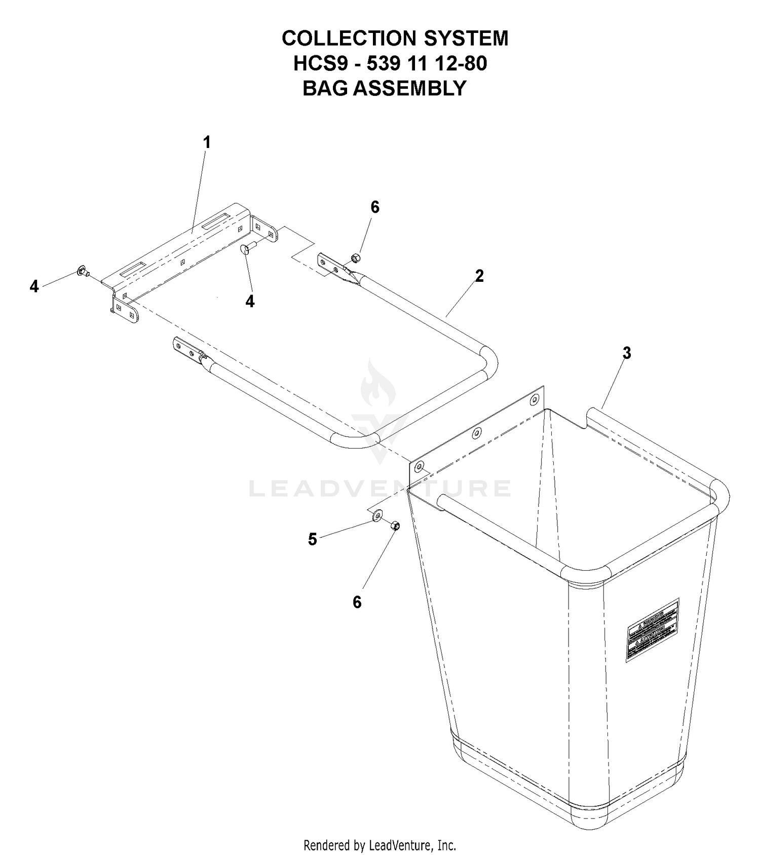 Accessories (HCS9 Collection System - Bag Assembly)